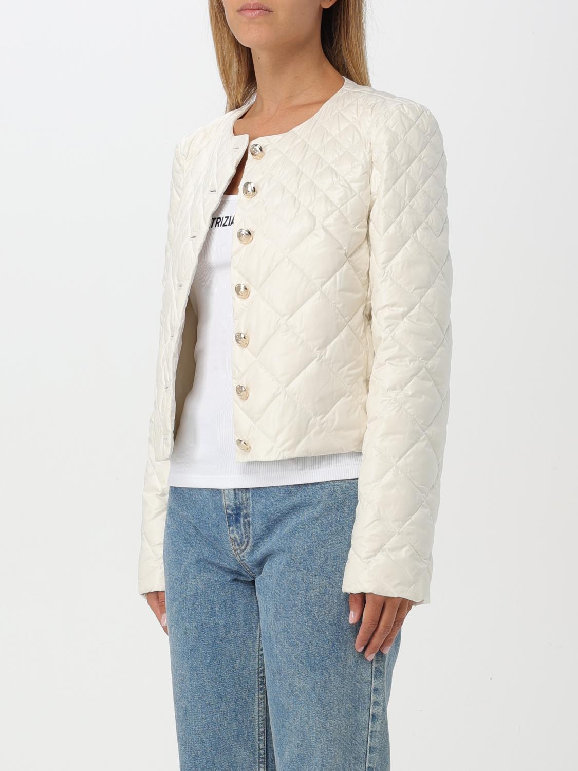 PATRIZIA PEPE JACKET: Patrizia Pepe quilted nylon jacket, White - Img 3