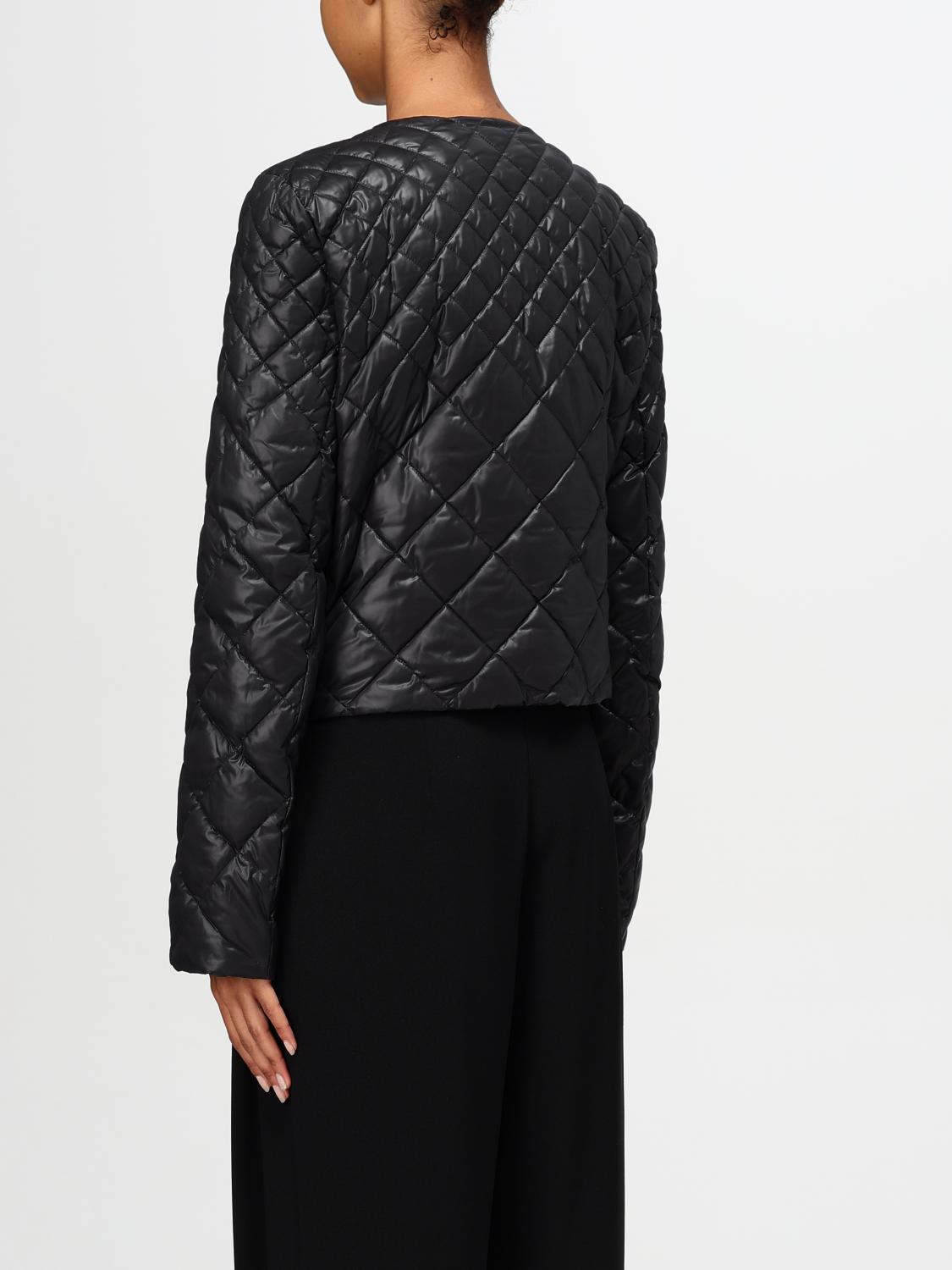 PATRIZIA PEPE JACKET: Patrizia Pepe quilted nylon jacket, Black - Img 2