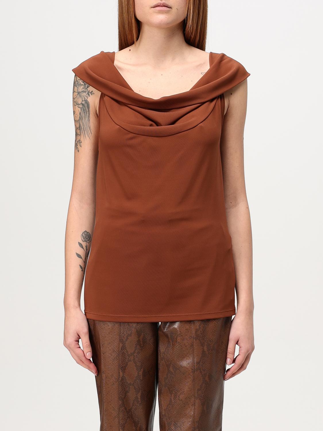 TWINSET TOP: Top mujer Twinset, Tierra - Img 1