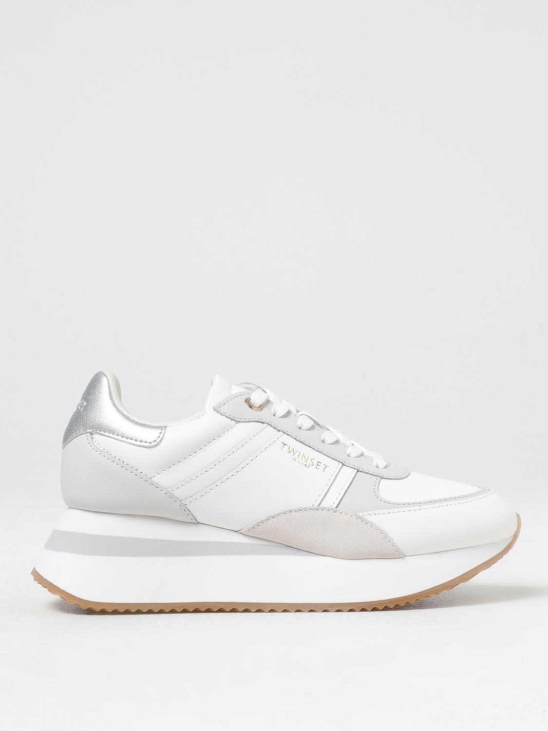 TWINSET ZAPATILLAS: Zapatillas mujer Twinset, Blanco - Img 1