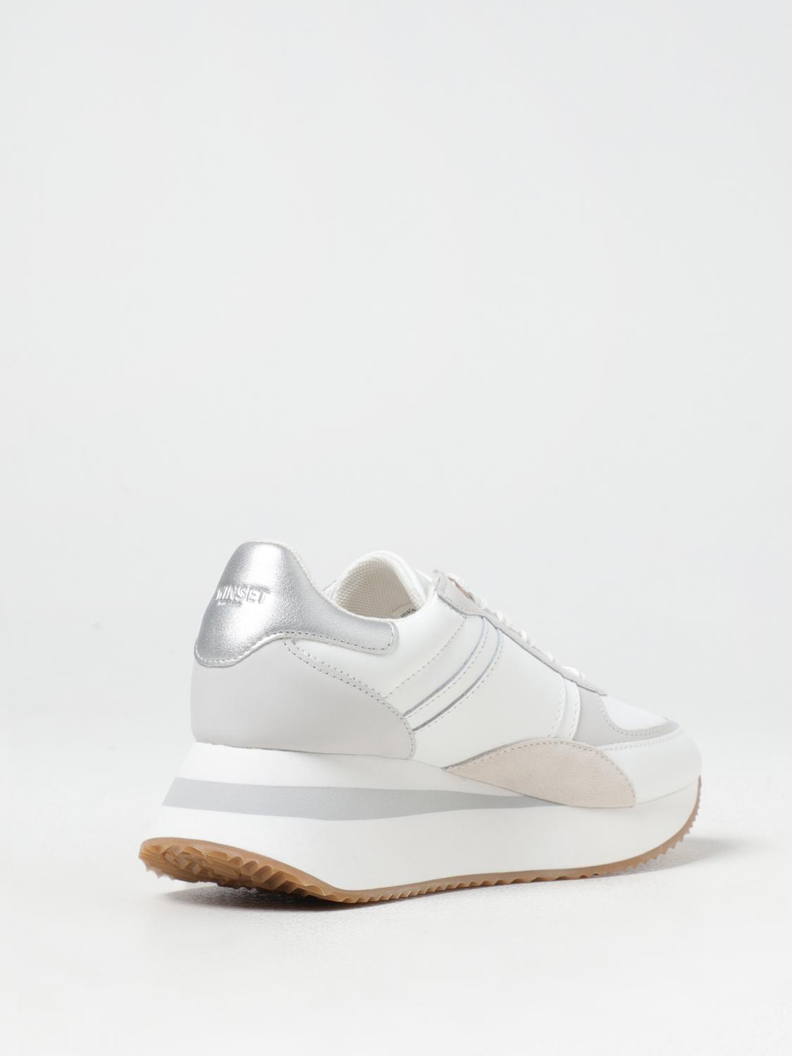 TWINSET ZAPATILLAS: Zapatillas mujer Twinset, Blanco - Img 3