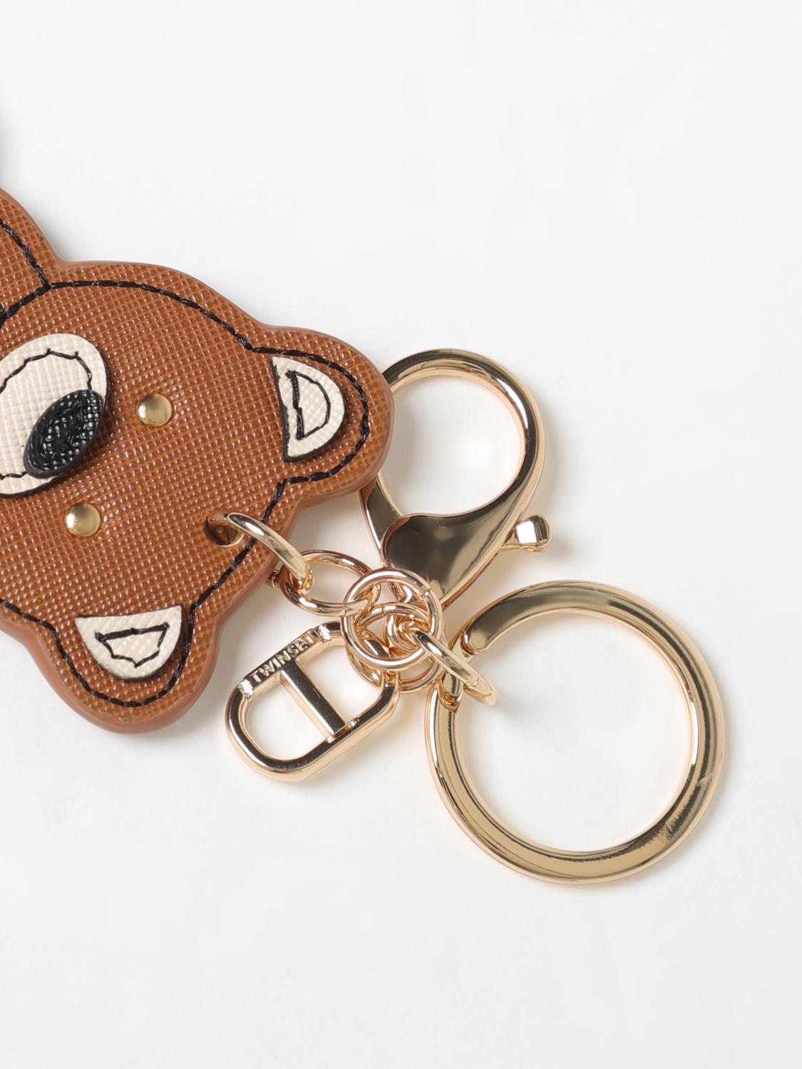 TWINSET KEY CHAIN: Key chain woman Twinset, Leather - Img 2