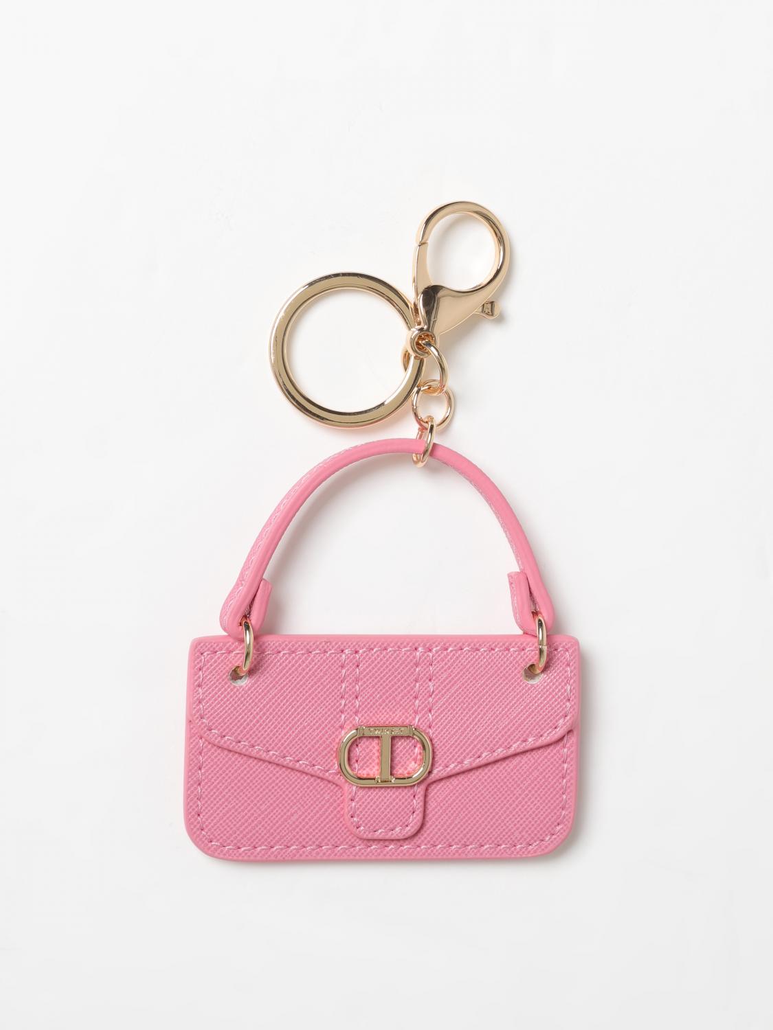 TWINSET KEY CHAIN: Key chain woman Twinset, Pink - Img 1