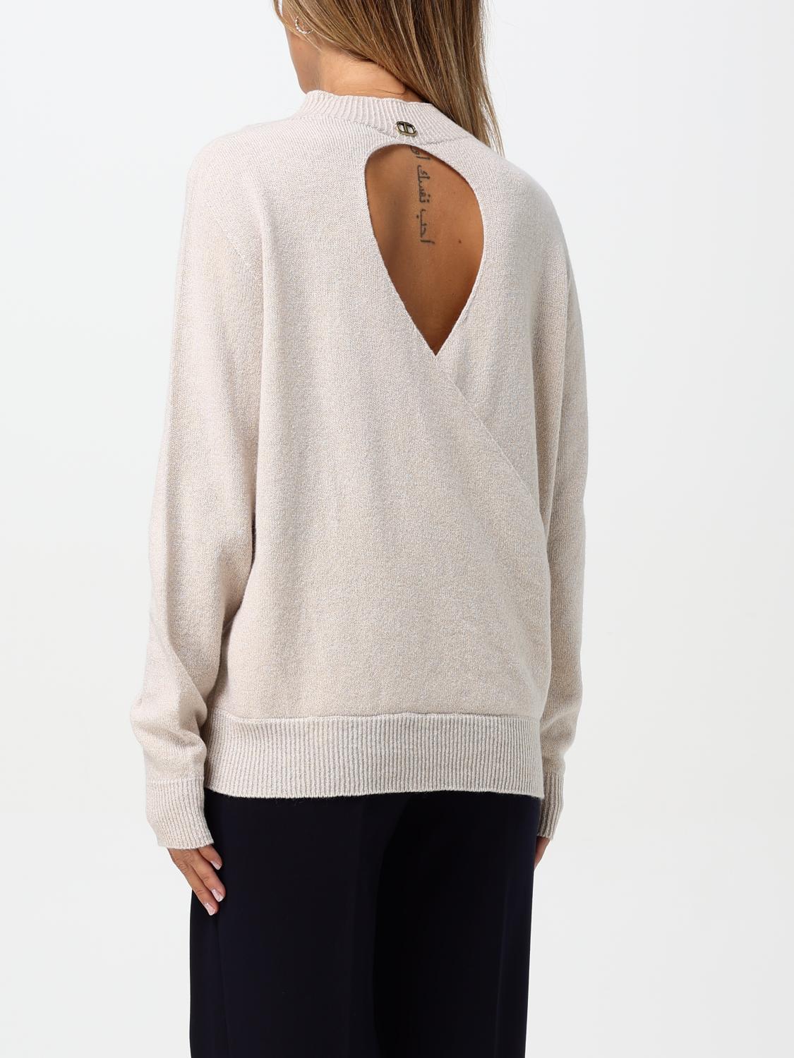 TWINSET JERSEY: Top mujer Twinset, Blanco - Img 2