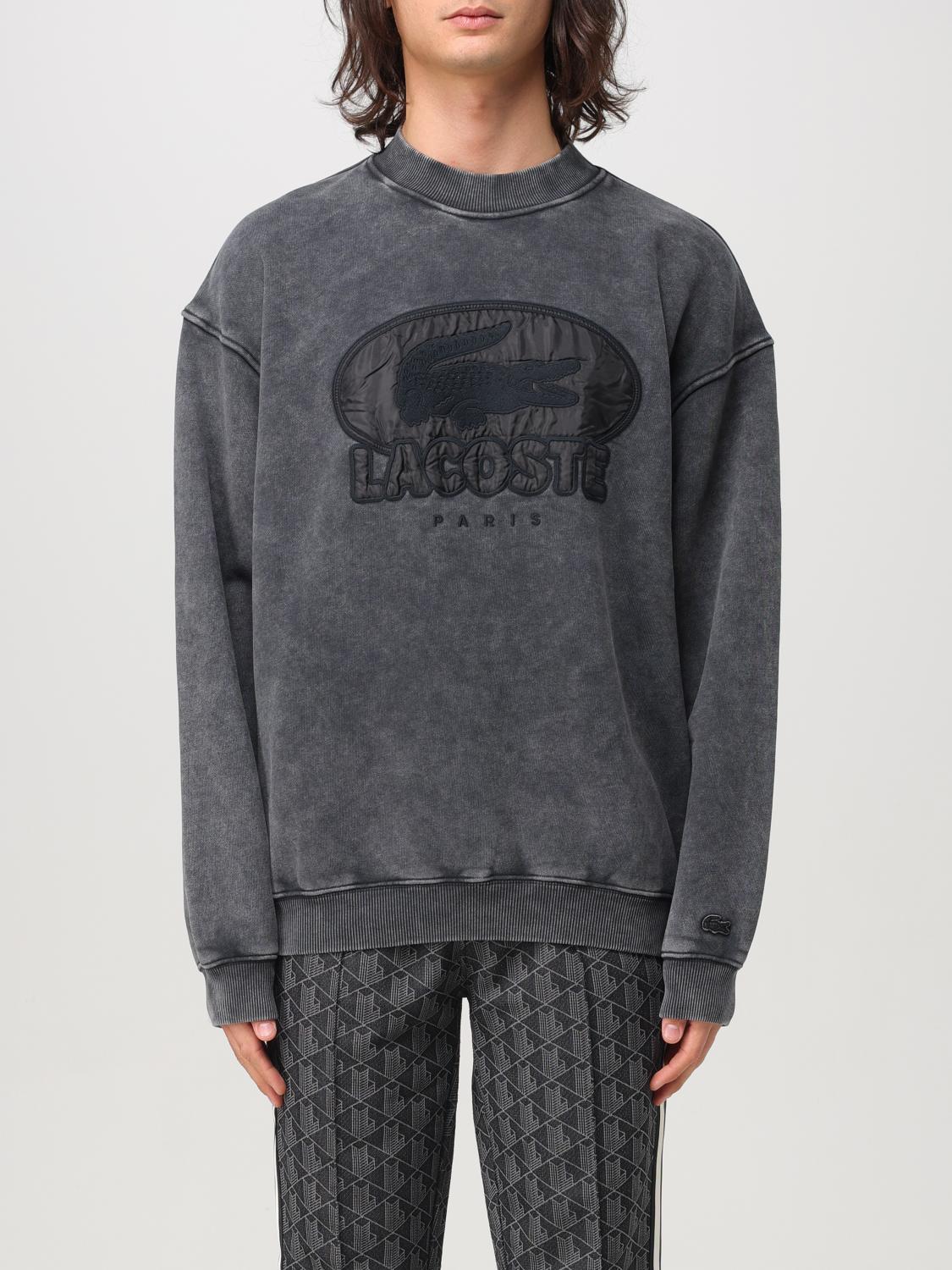 LACOSTE SWEATSHIRT: Sweater men Lacoste, Black - Img 1