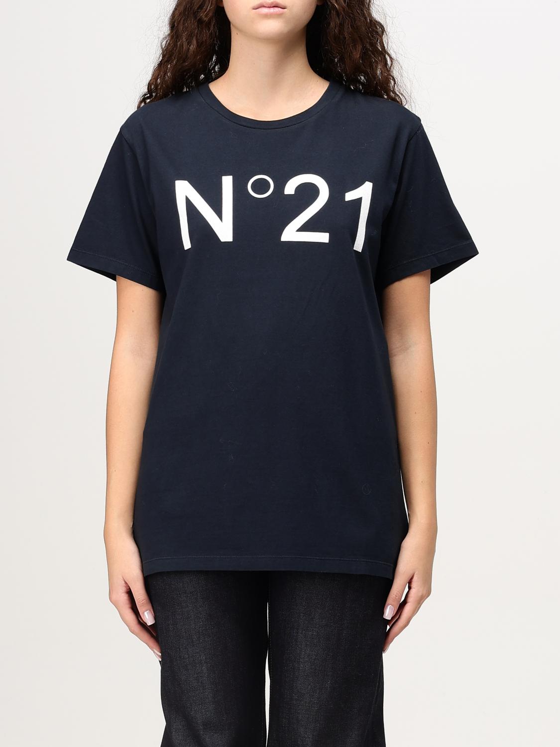 N° 21 T-SHIRT: Polo shirt woman N° 21, Blue - Img 1