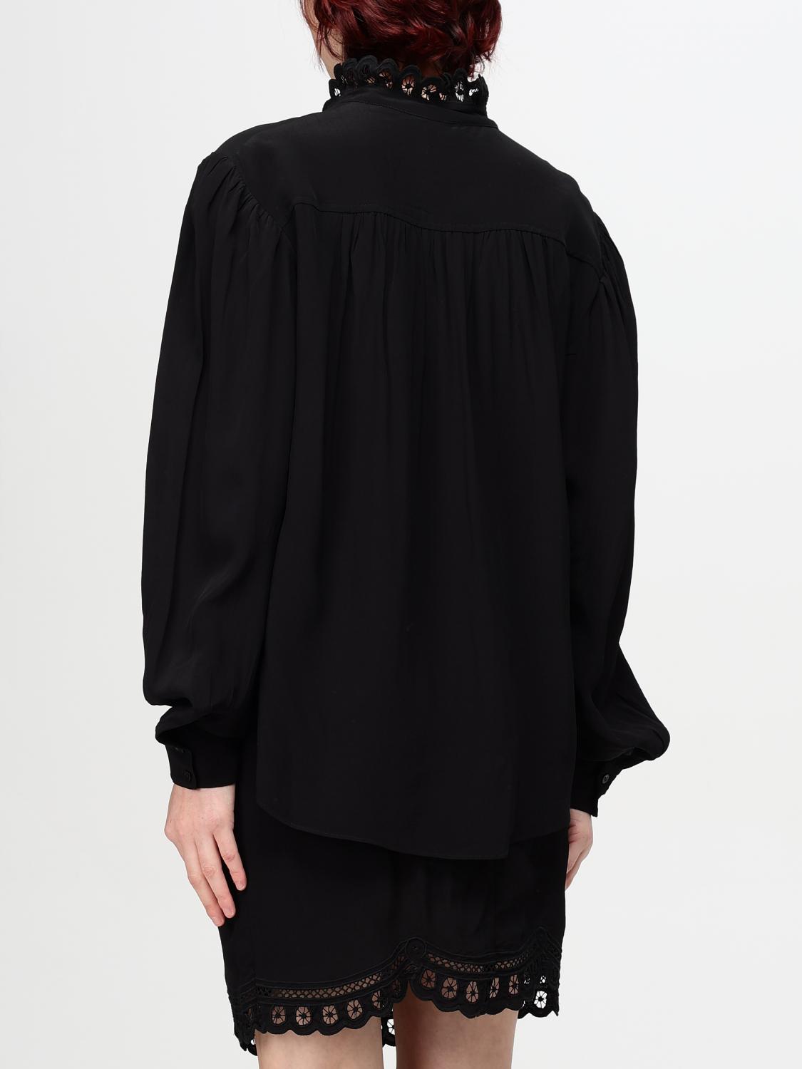 ISABEL MARANT ETOILE SHIRT: Shirt woman Isabel Marant Etoile, Black - Img 3