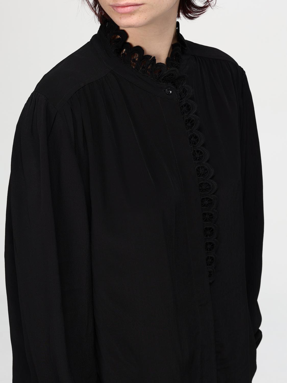 ISABEL MARANT ETOILE SHIRT: Shirt woman Isabel Marant Etoile, Black - Img 4