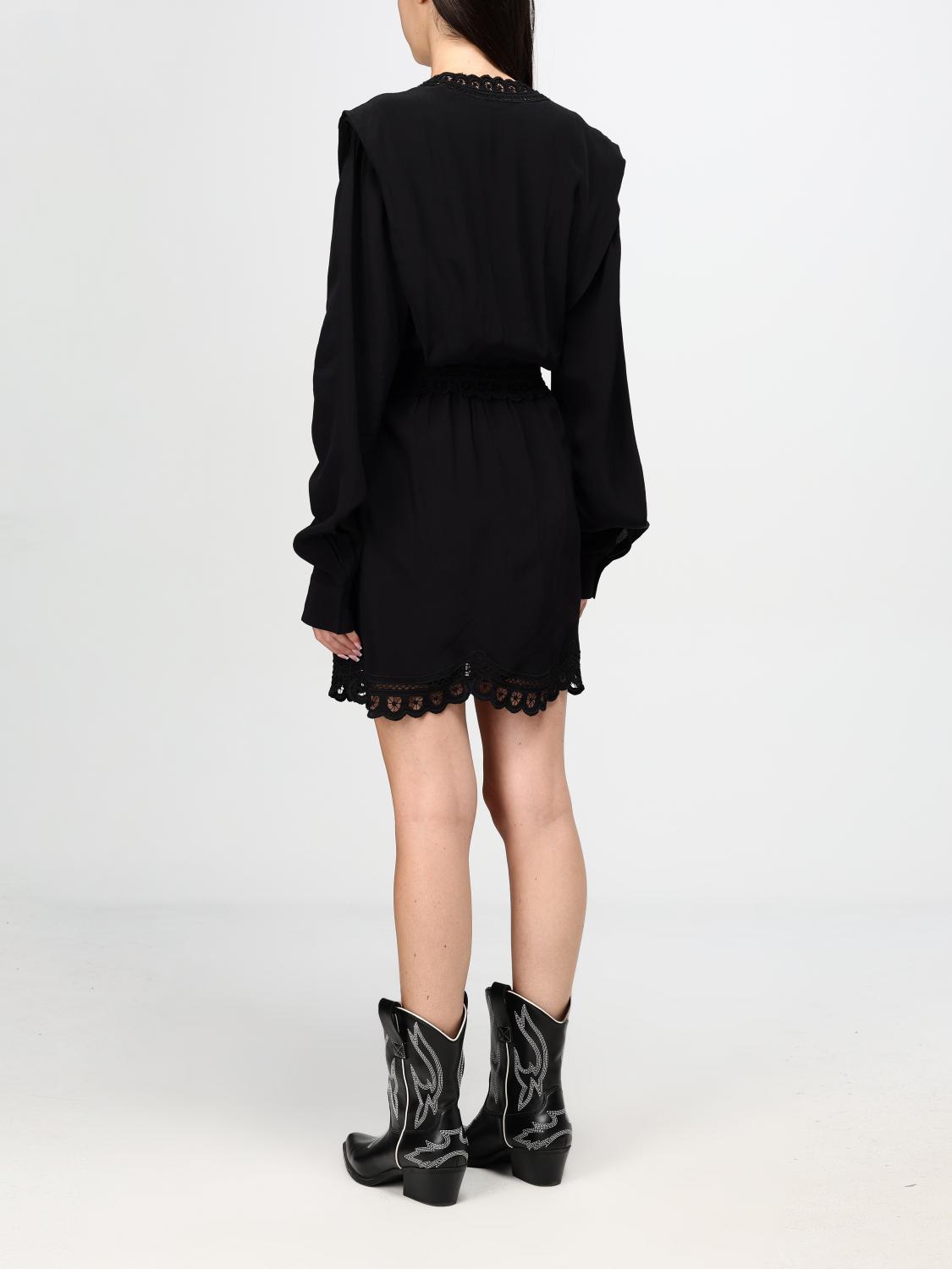 ISABEL MARANT ETOILE DRESS: Dress woman Isabel Marant Etoile, Black - Img 2