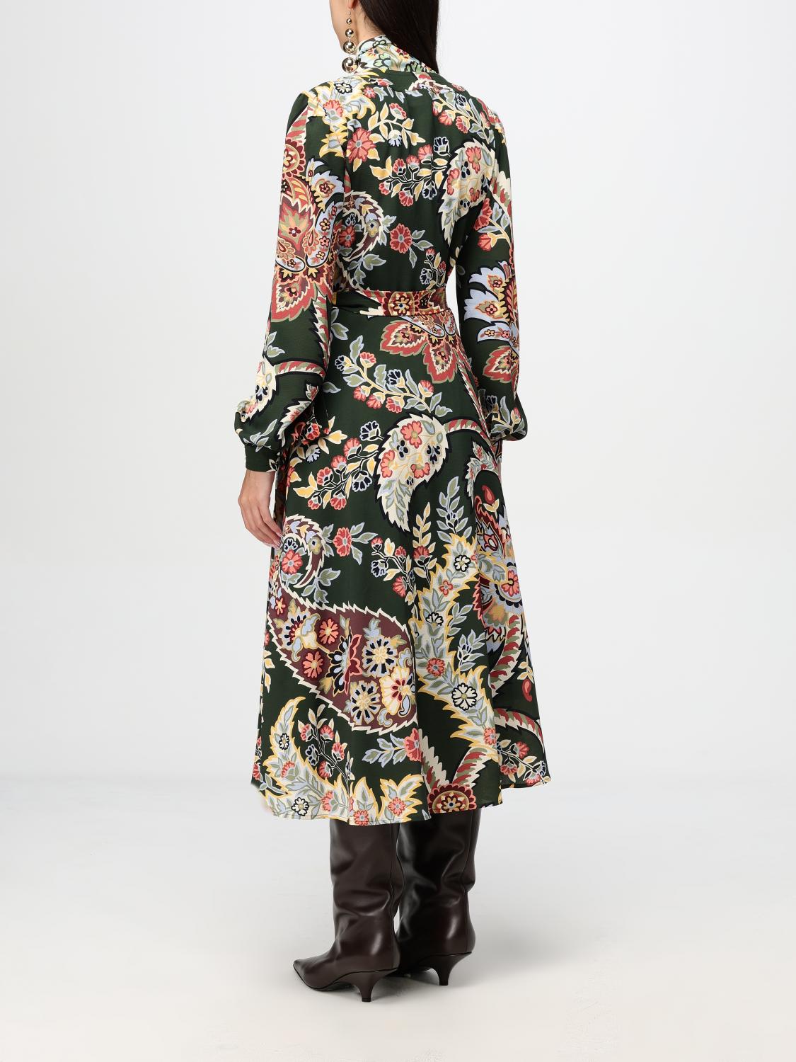 ETRO DRESS: Dress woman Etro, Green - Img 3