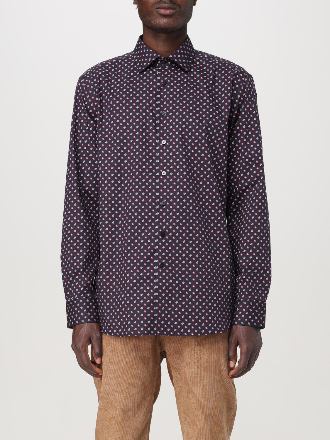 ETRO SHIRT: Shirt men Etro, Blue - Img 1