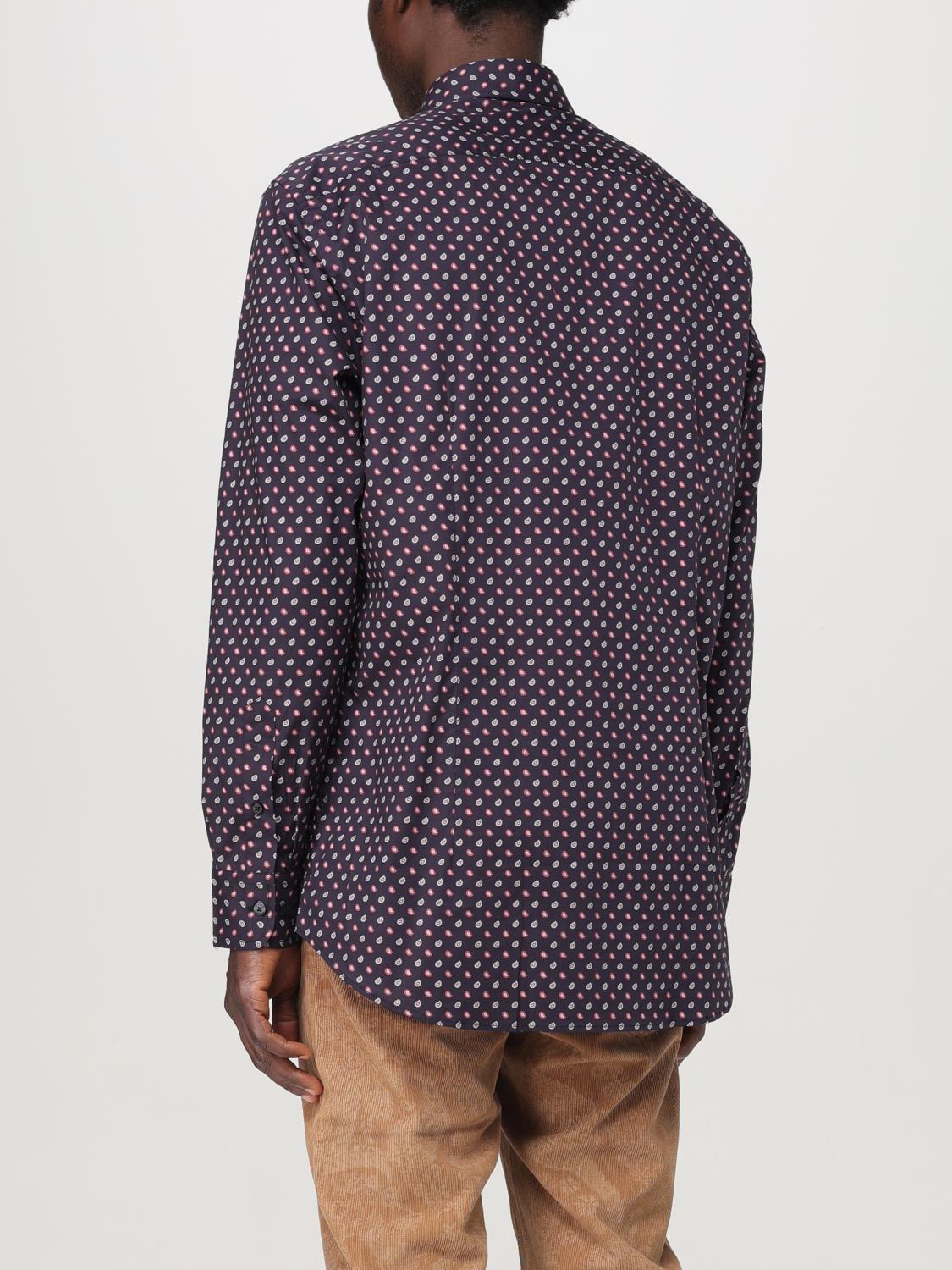 ETRO SHIRT: Shirt men Etro, Blue - Img 3