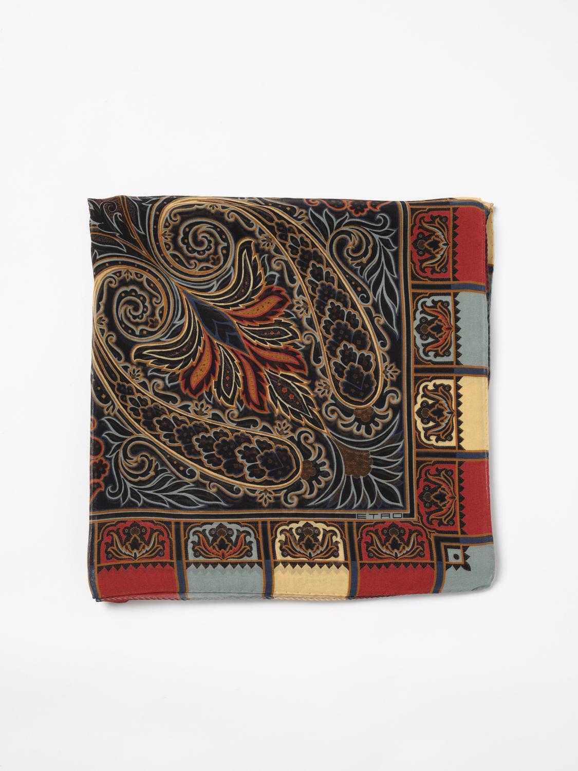 ETRO NECK SCARF: Scarf woman Etro, Black - Img 1