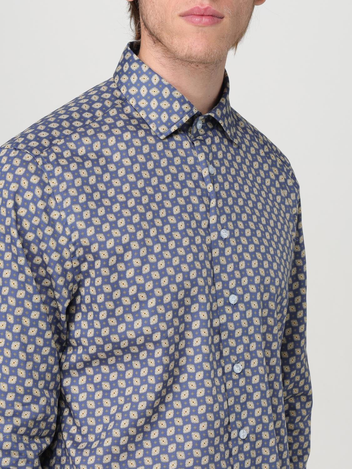 ETRO SHIRT: Shirt men Etro, Blue - Img 5