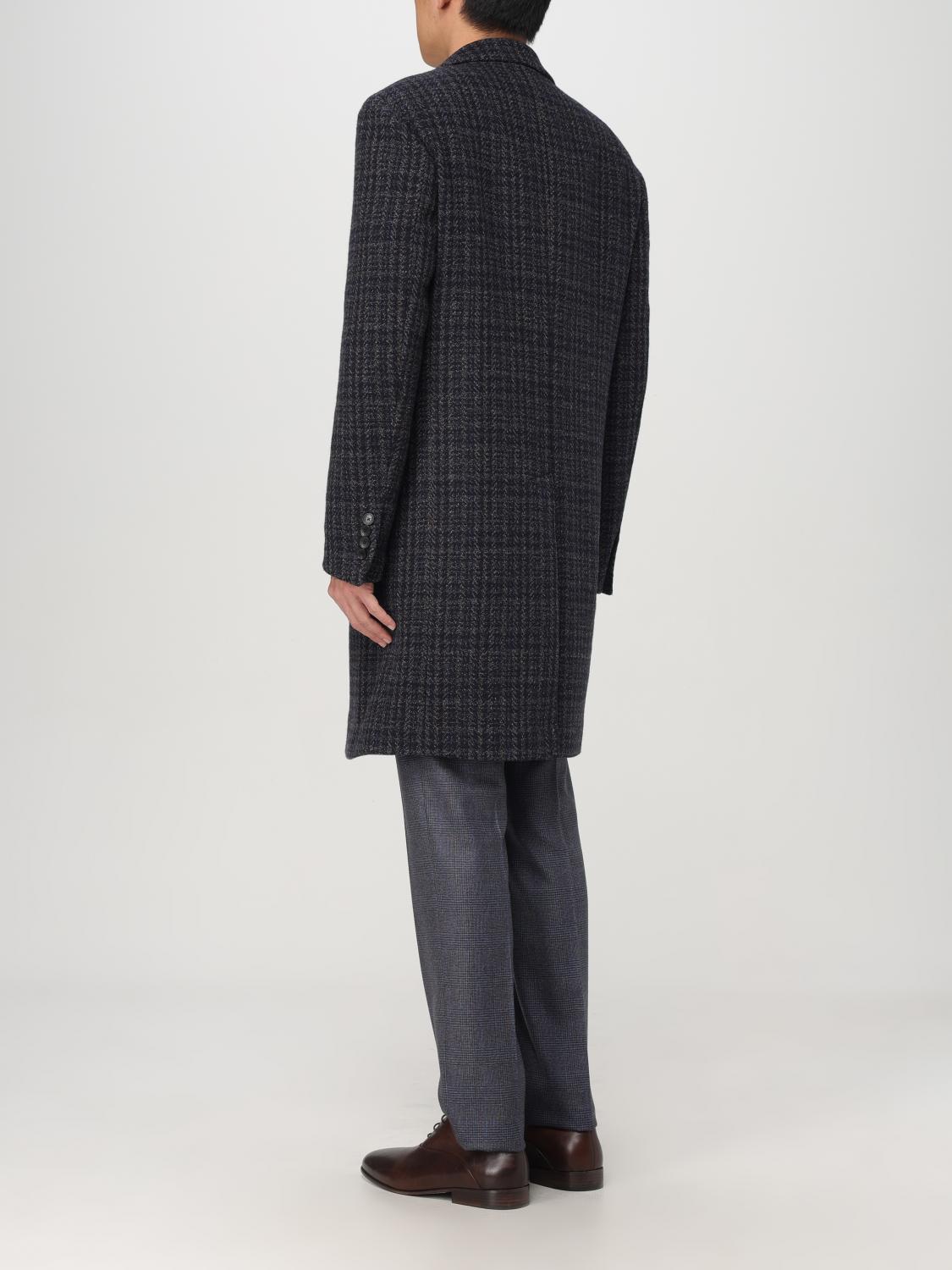 ETRO COAT: Coat men Etro, Blue - Img 3