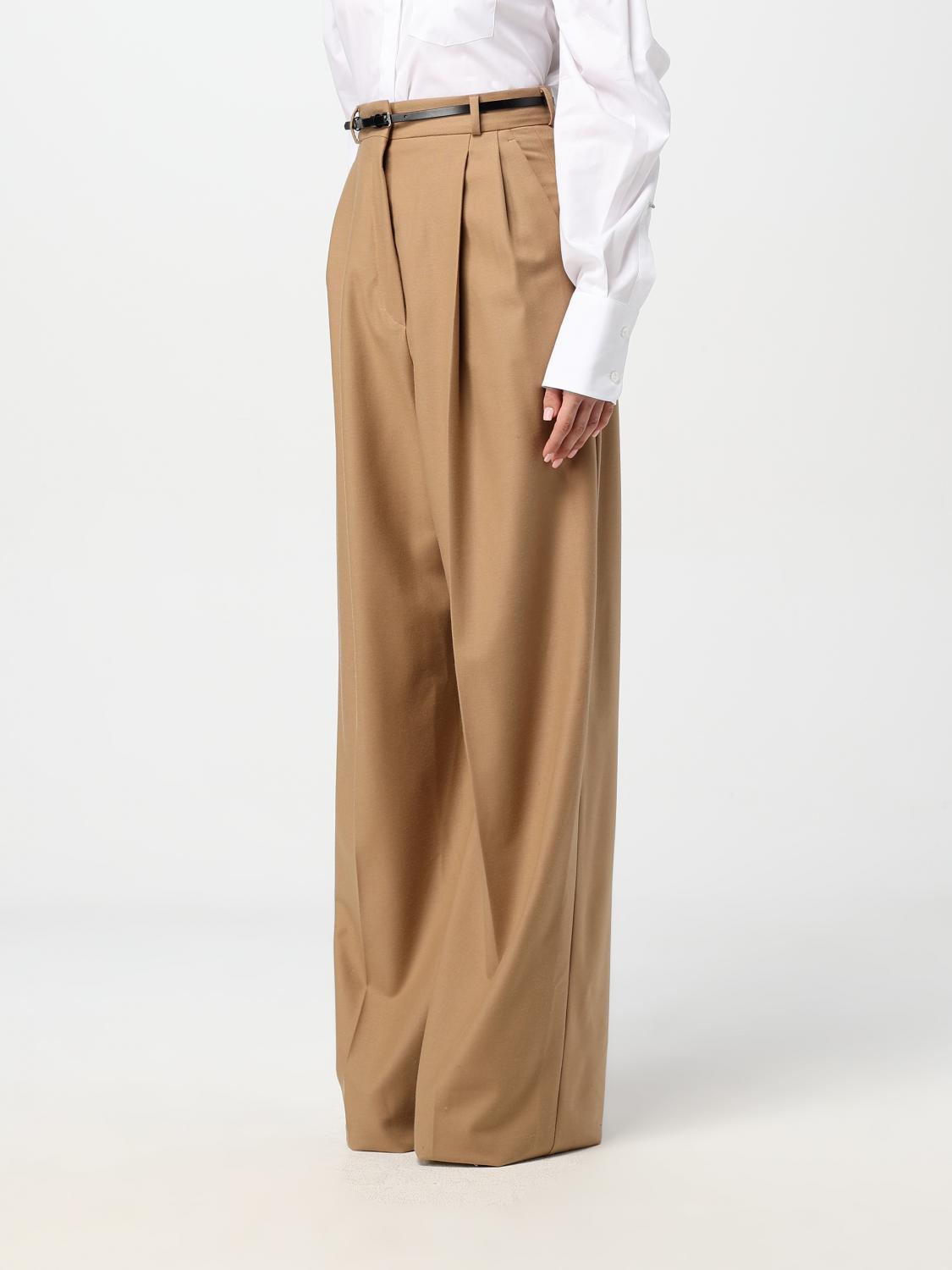 SPORTMAX PANTALON: Pantalon femme Sportmax, Marron - Img 4