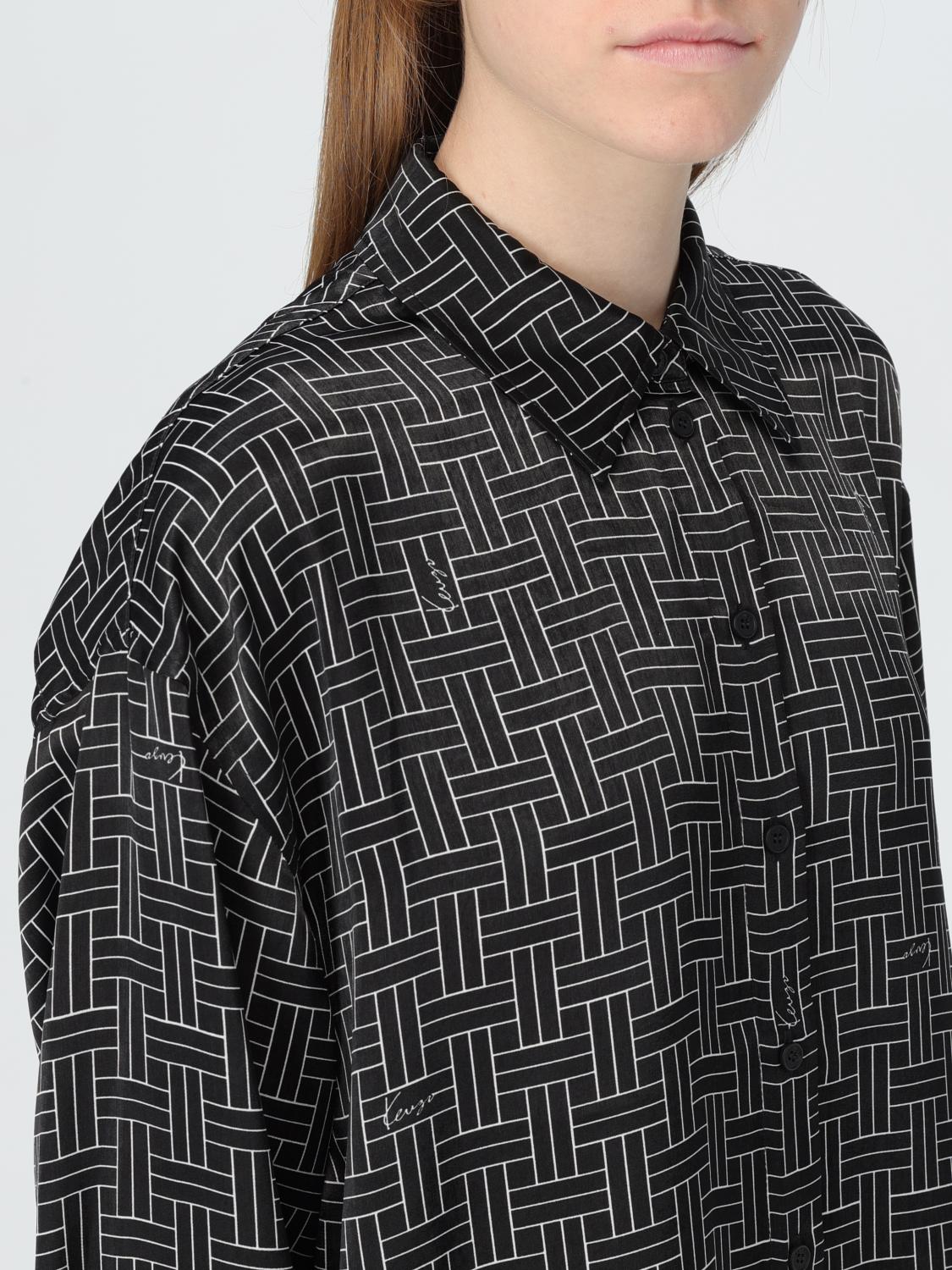 KENZO SHIRT: Shirt woman Kenzo, Black - Img 5