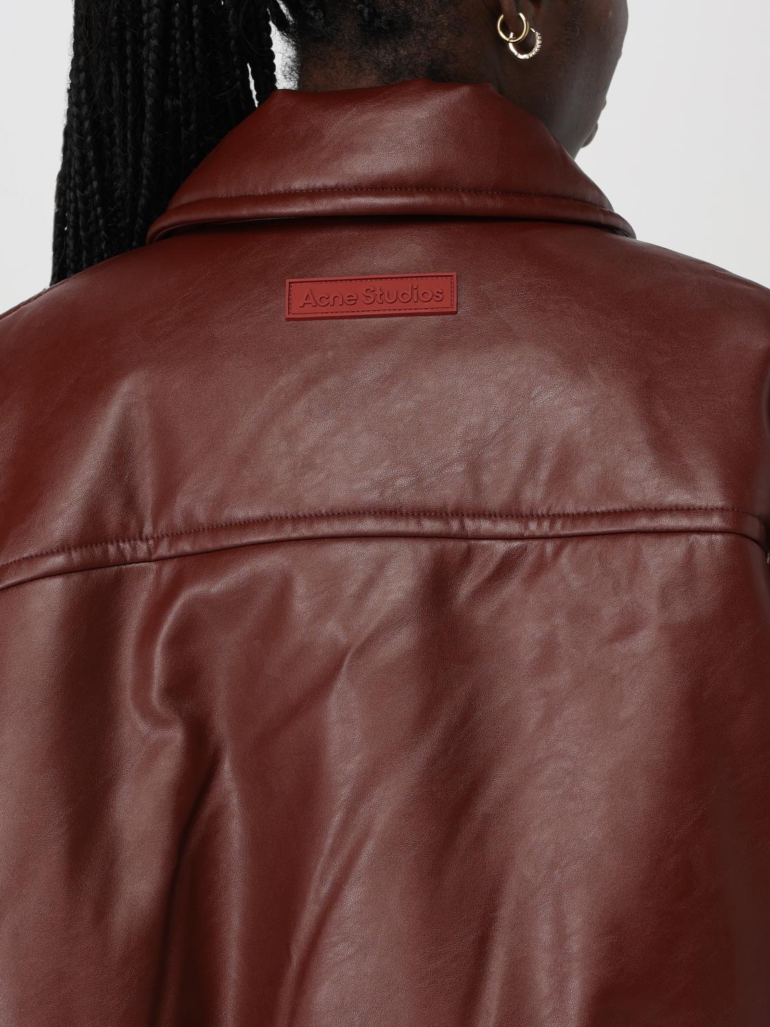 Acne Studios ジャケット レディース - バーガンディー | A90570