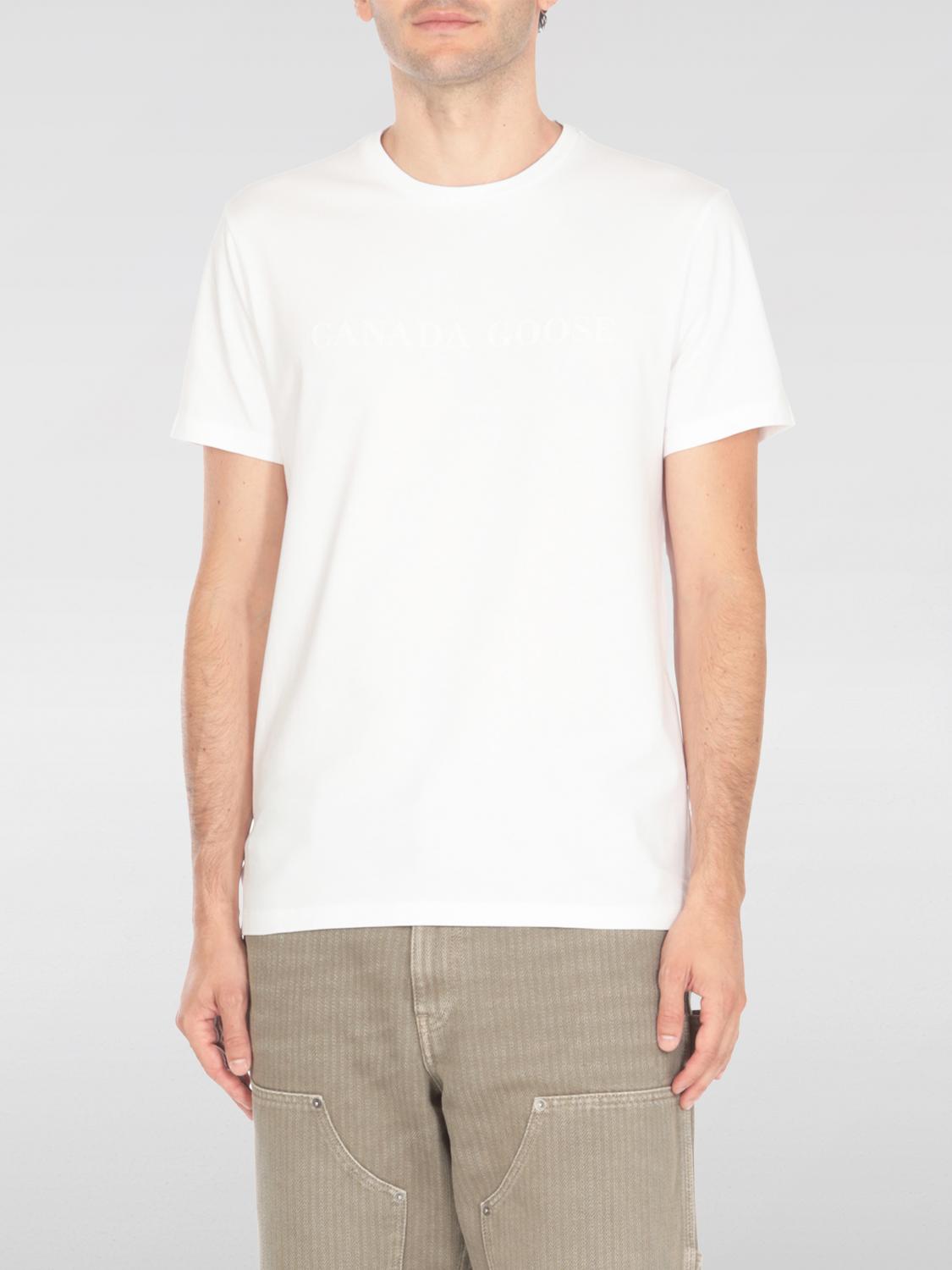 CANADA GOOSE T-SHIRT: T-shirt men Canada Goose, White - Img 1