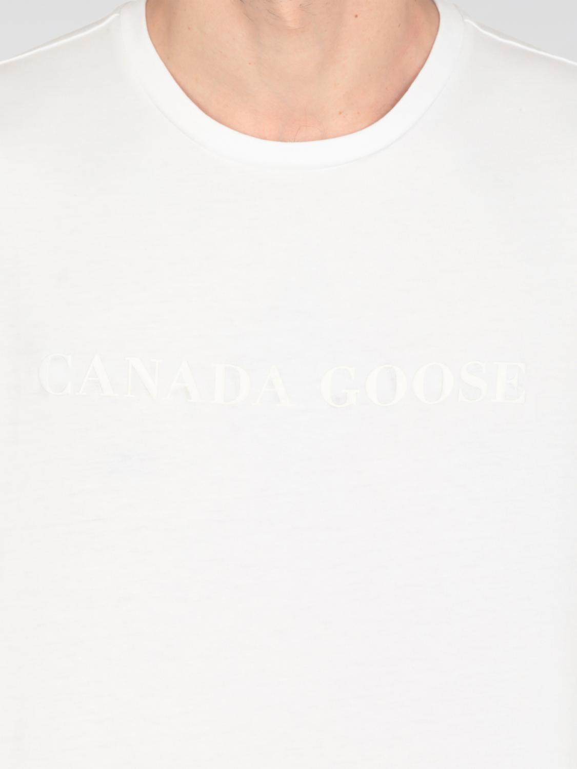 CANADA GOOSE T-SHIRT: T-shirt men Canada Goose, White - Img 3