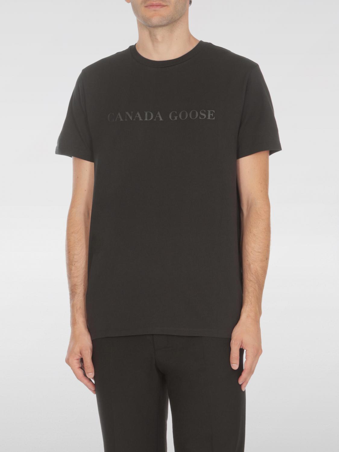 CANADA GOOSE T-SHIRT: T-shirt men Canada Goose, Black - Img 1