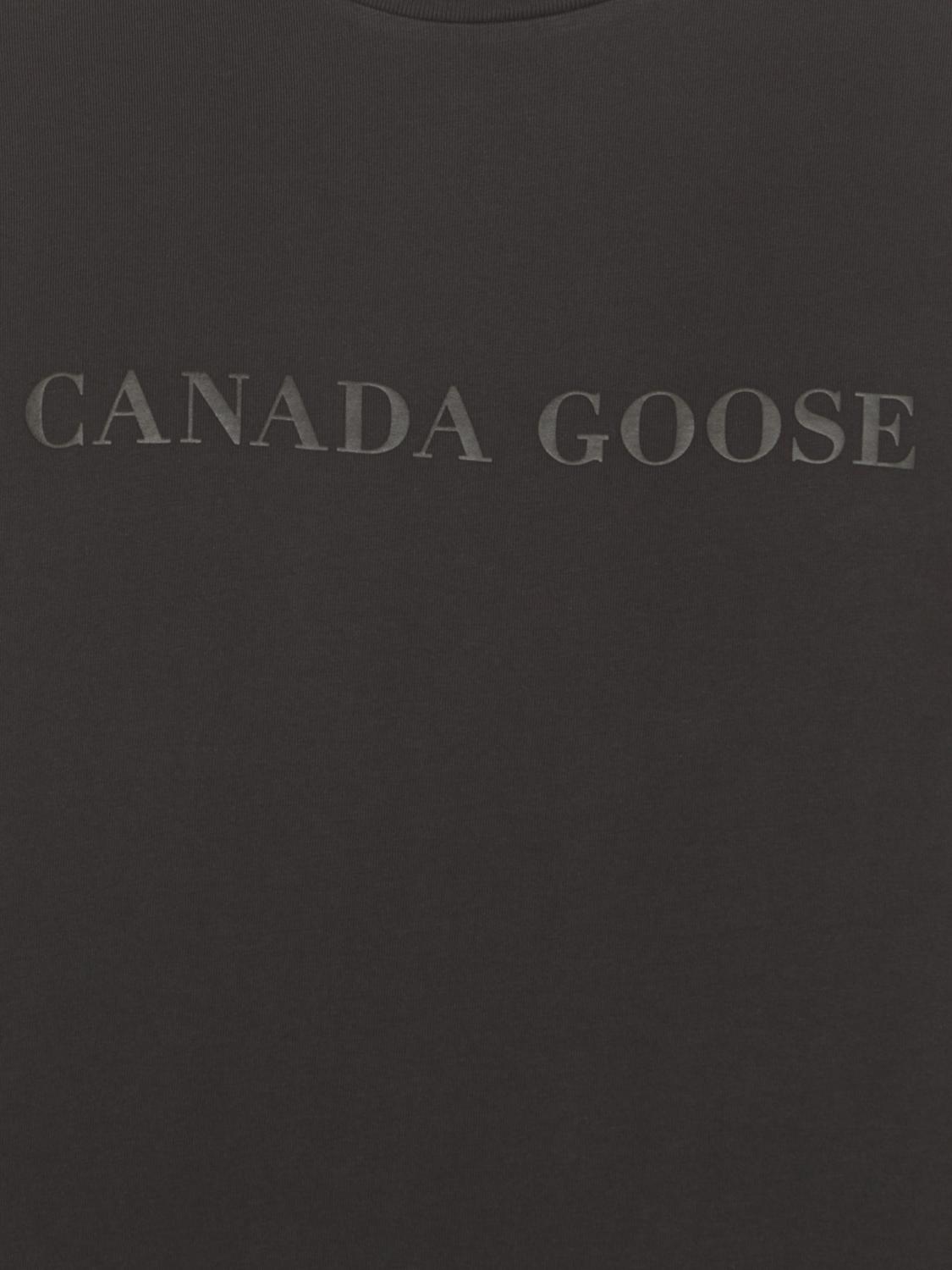 CANADA GOOSE T-SHIRT: T-shirt men Canada Goose, Black - Img 4