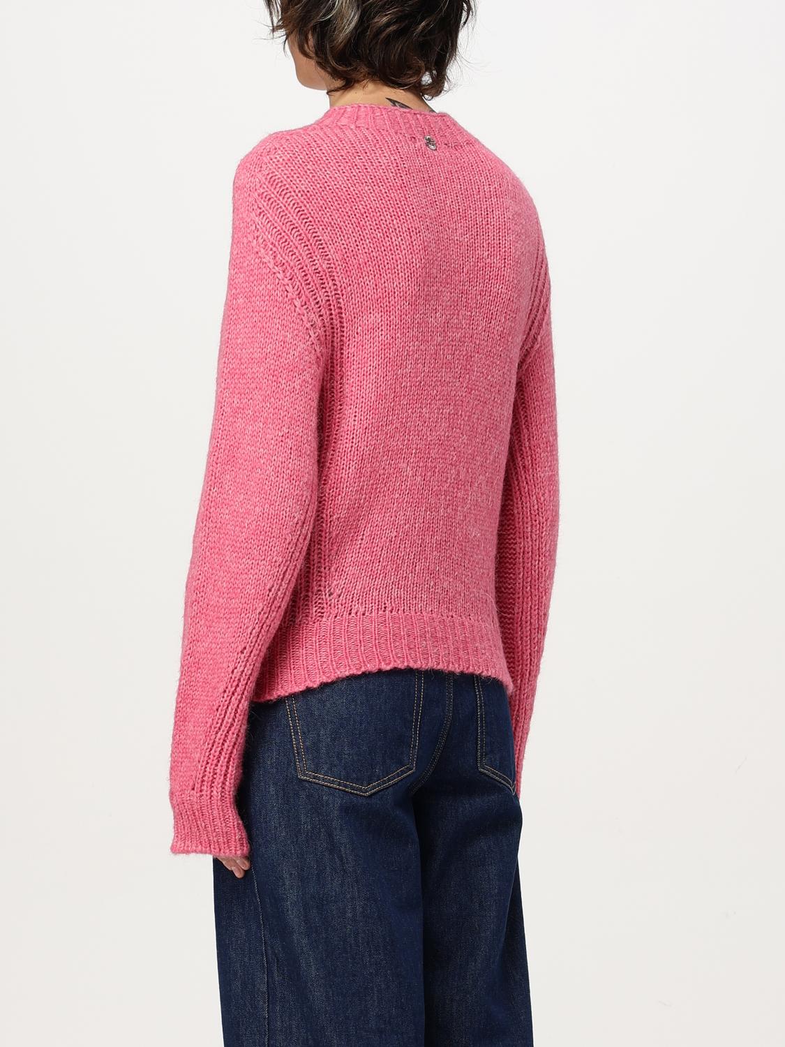 TWINSET MAGLIA: Pullover Twinset in misto lana , Rosa - Img 2