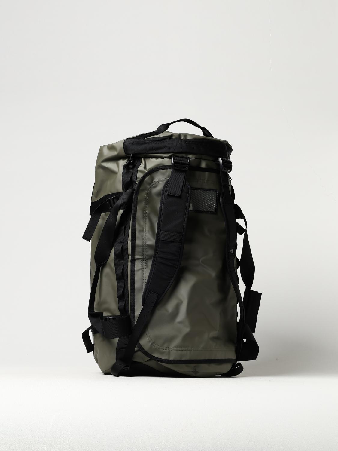 THE NORTH FACE VALIGIA: Borsa Duffel Base Camp The North Face in nylon riciclato , Verde - Img 2
