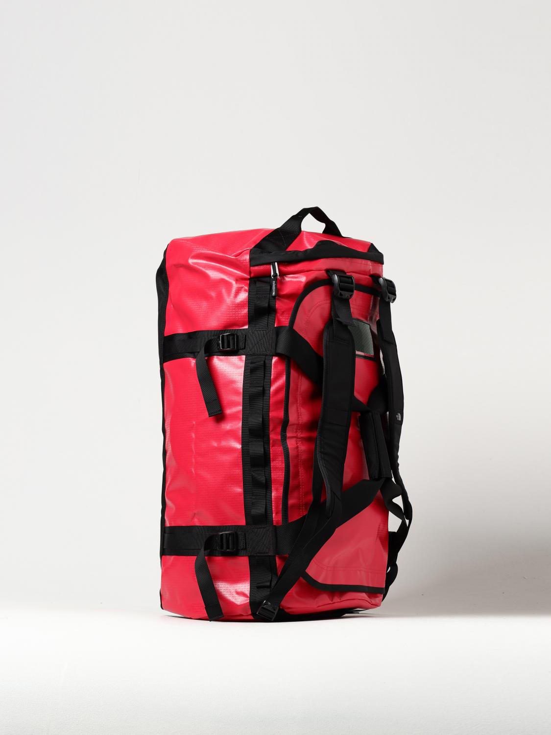 THE NORTH FACE VALIGIA: Borsa Duffel Base Camp The North Face in nylon riciclato , Rosso - Img 2