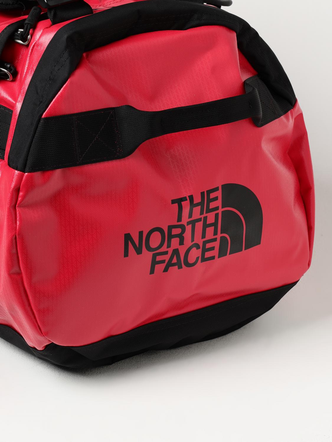 THE NORTH FACE VALIGIA: Borsa Duffel Base Camp The North Face in nylon riciclato , Rosso - Img 3
