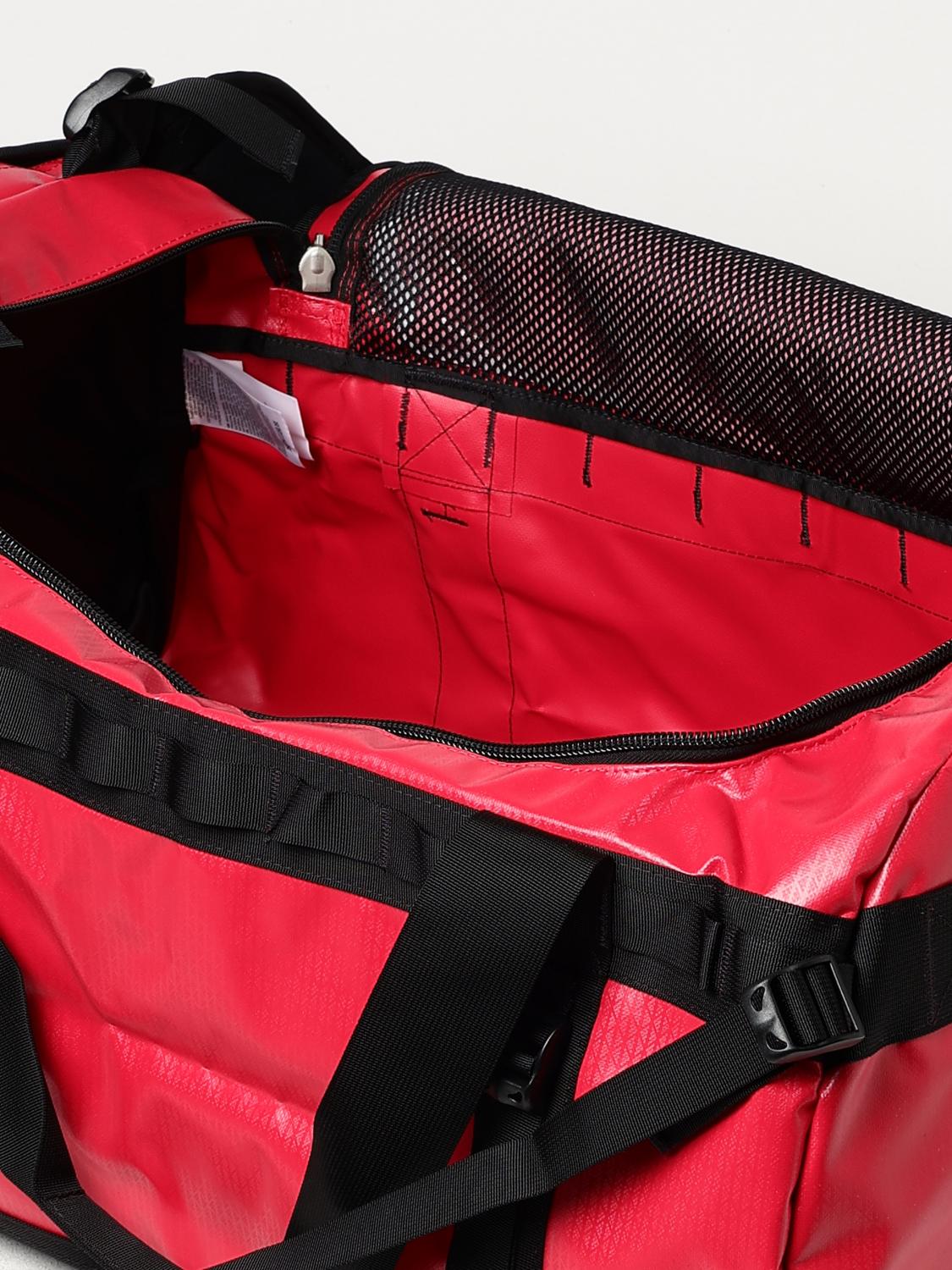 THE NORTH FACE VALIGIA: Borsa Duffel Base Camp The North Face in nylon riciclato , Rosso - Img 4