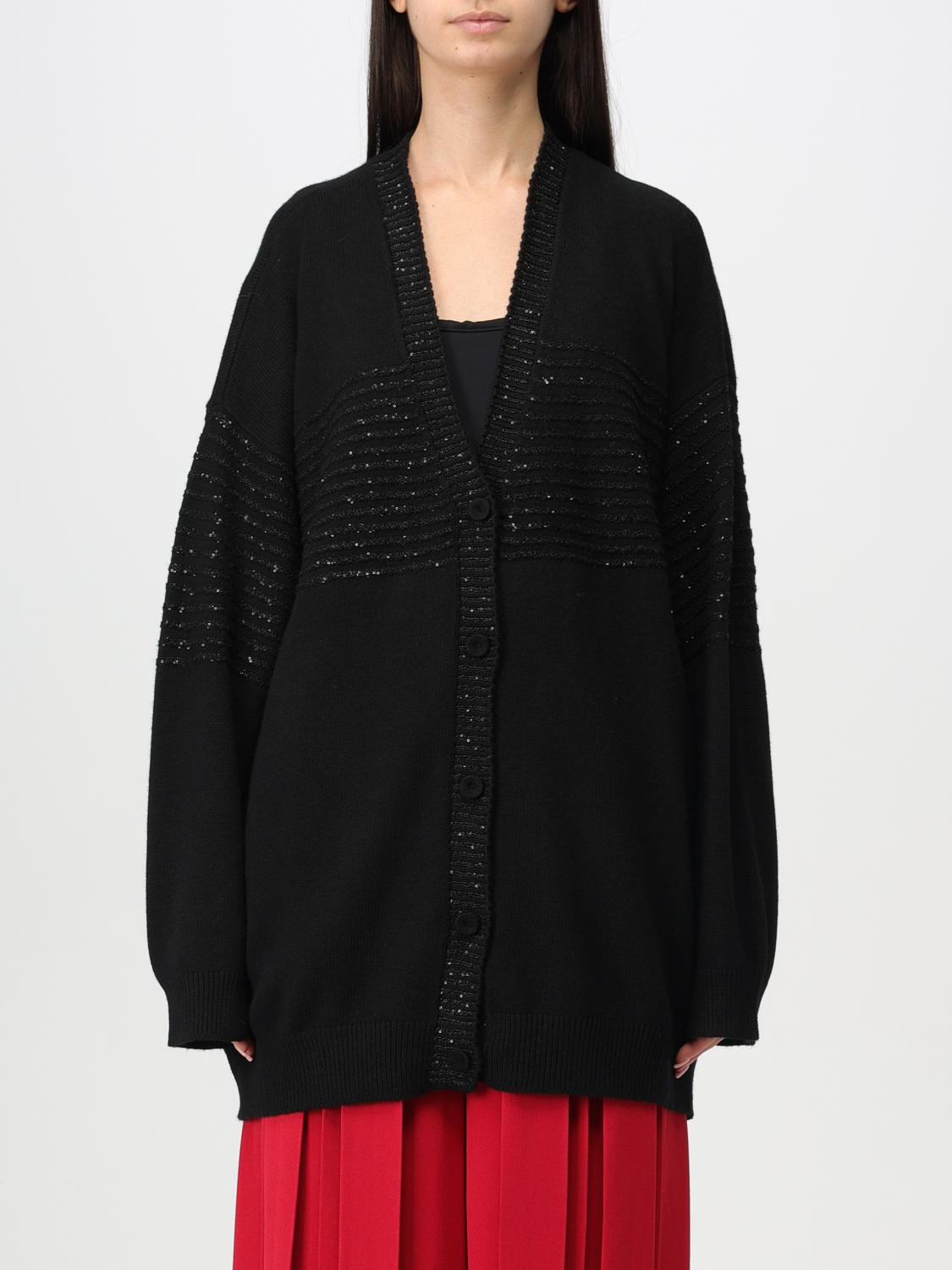 TWINSET CARDIGAN: Pull femme Twinset, Noir - Img 1