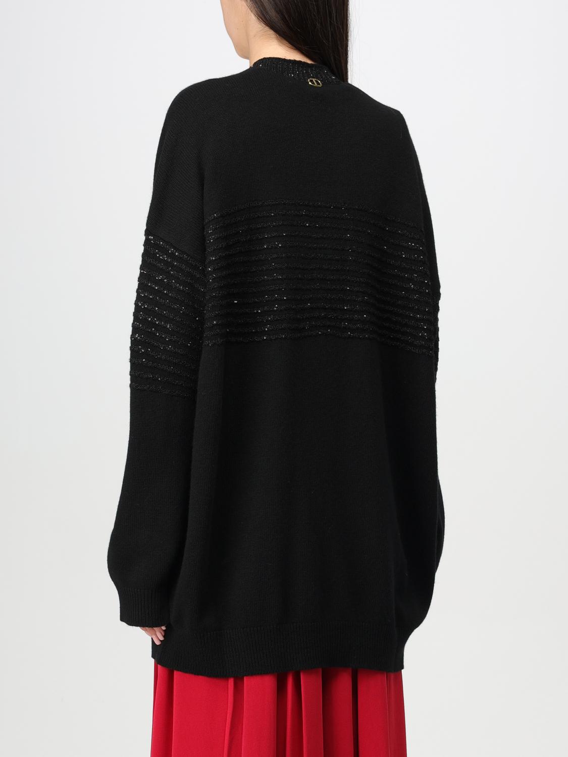 TWINSET CARDIGAN: Pull femme Twinset, Noir - Img 2