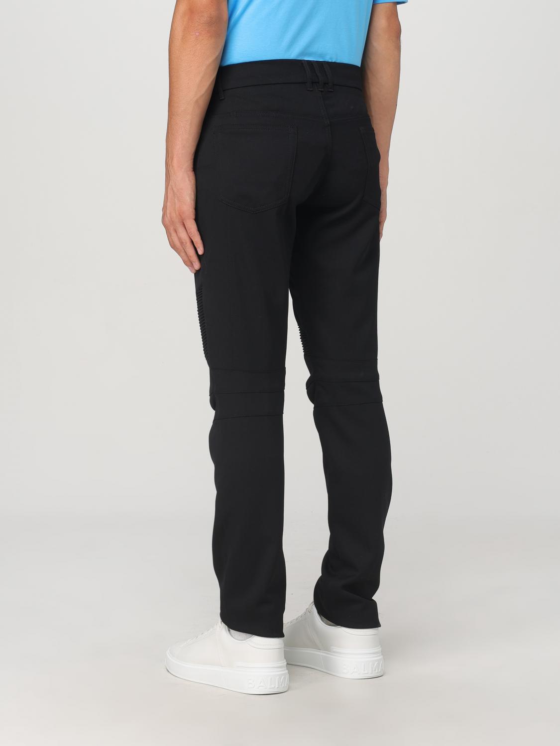 BALMAIN PANTS: Pants men Balmain, Black - Img 3