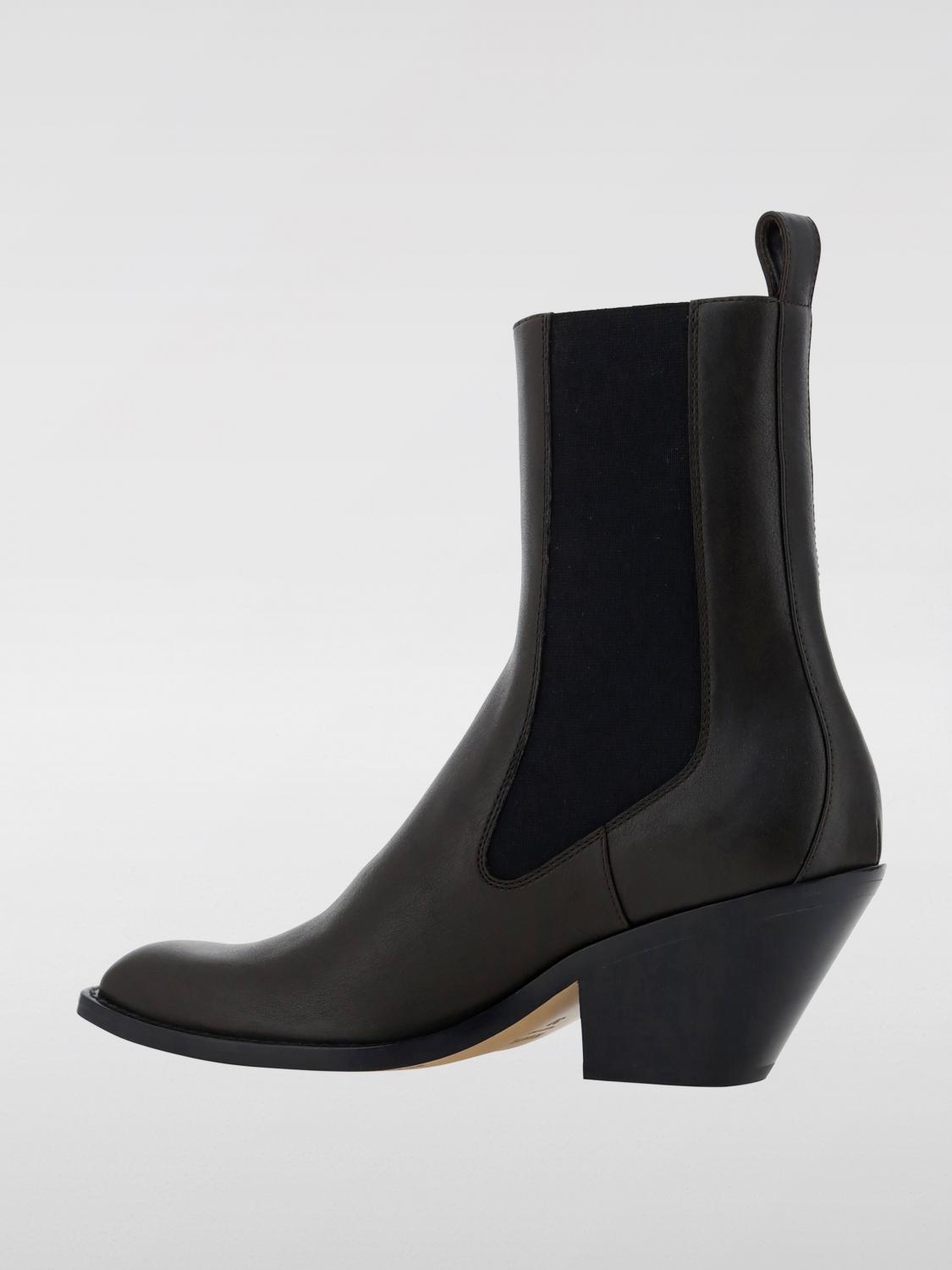 KHAITE BOTINES PLANOS: Botas mujer Khaite, Marrón - Img 3