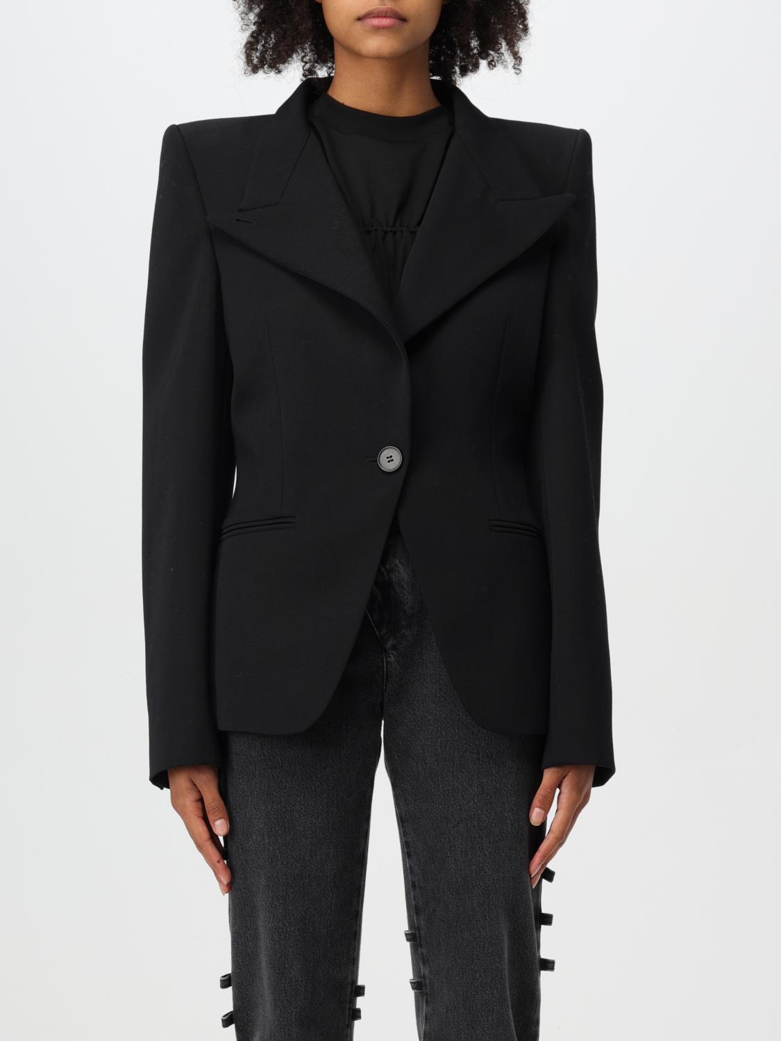 ALEXANDER MCQUEEN BLAZER: Jacke damen Alexander McQueen, Schwarz - Img 1