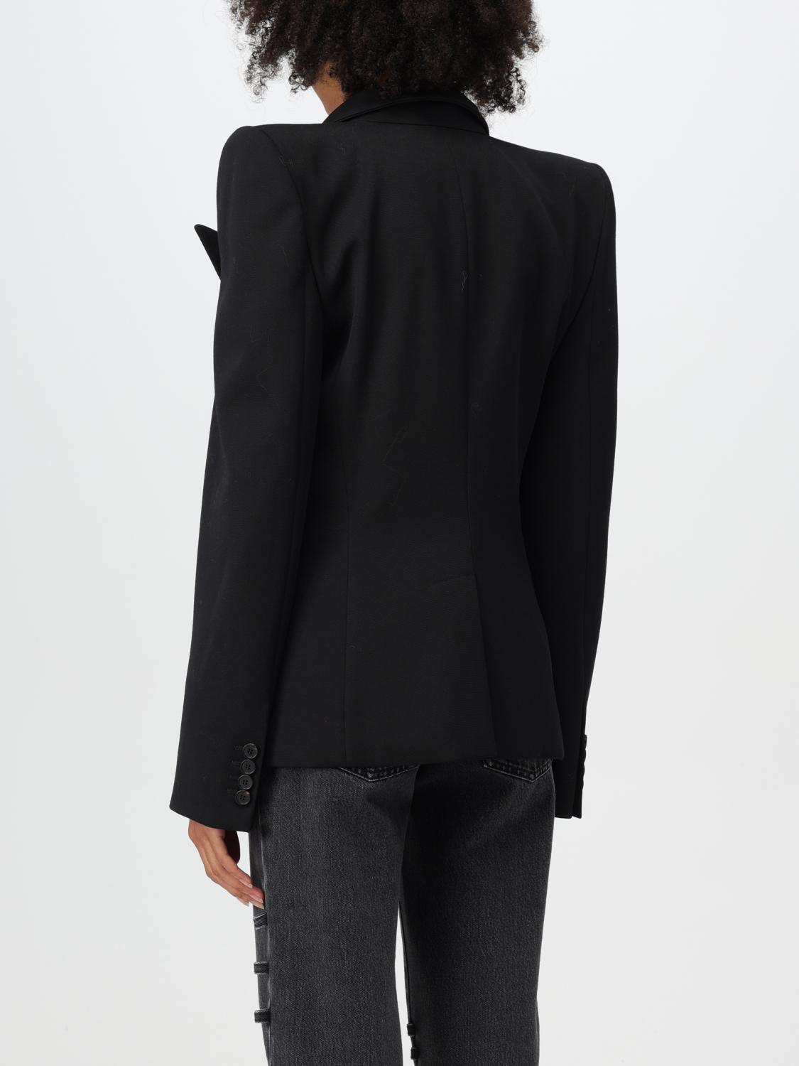 ALEXANDER MCQUEEN BLAZER: Alexander McQueen women's blazer, Black - Img 3