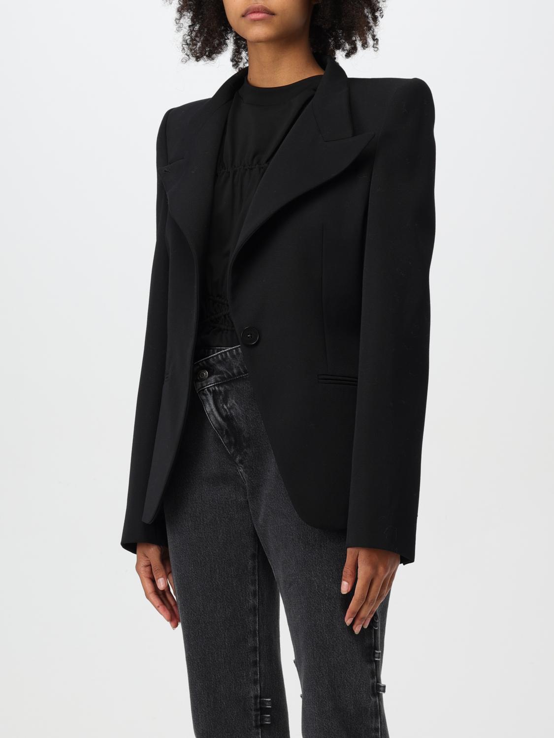 ALEXANDER MCQUEEN BLAZER: Jacke damen Alexander McQueen, Schwarz - Img 4