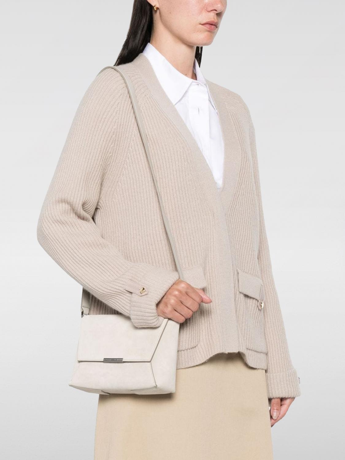 BRUNELLO CUCINELLI 迷你包: 肩包 女士 Brunello Cucinelli, 灰色 - Img 2