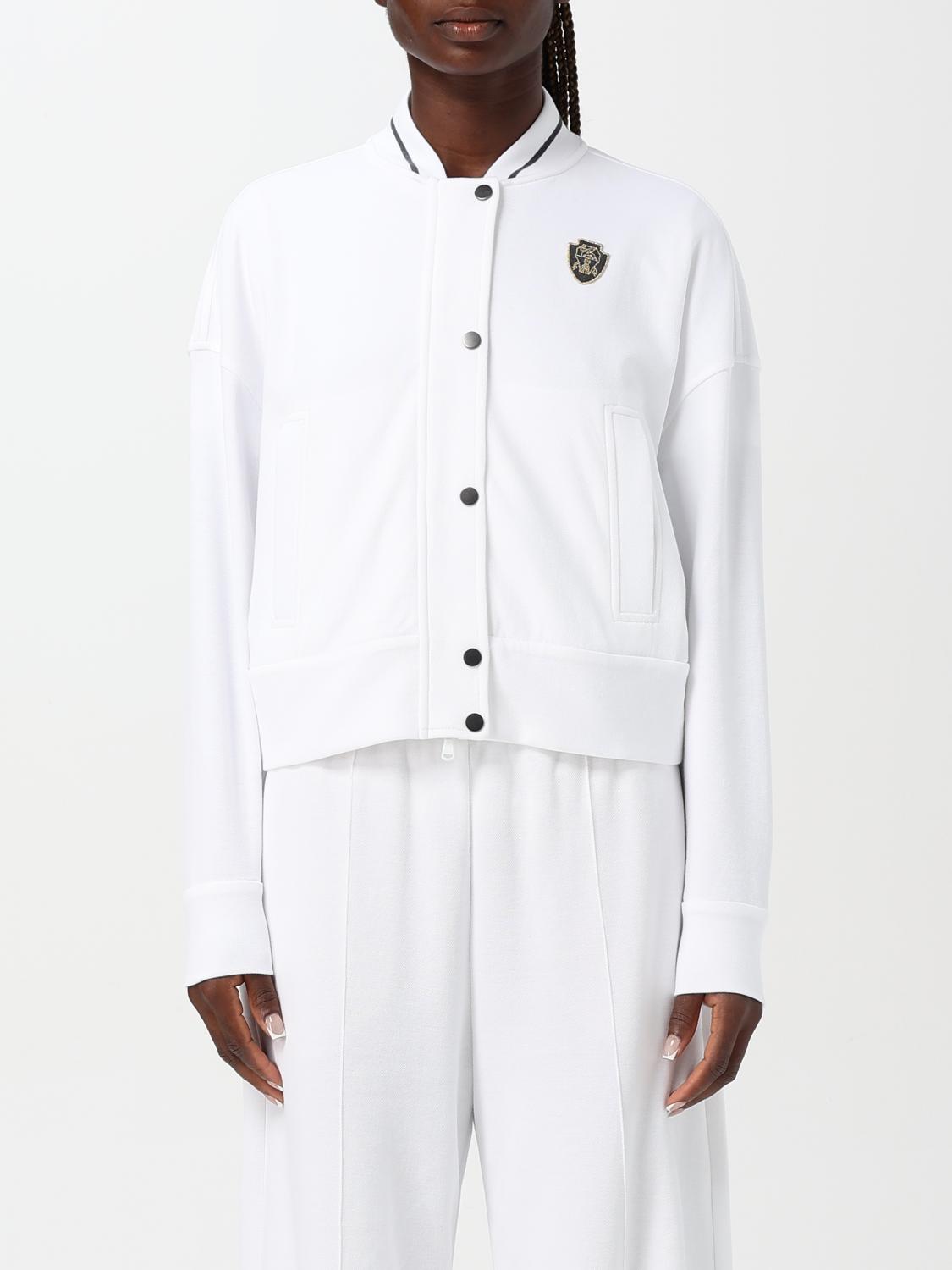 BRUNELLO CUCINELLI STRICKJACKE: Strickjacke damen Brunello Cucinelli, Weiß - Img 1