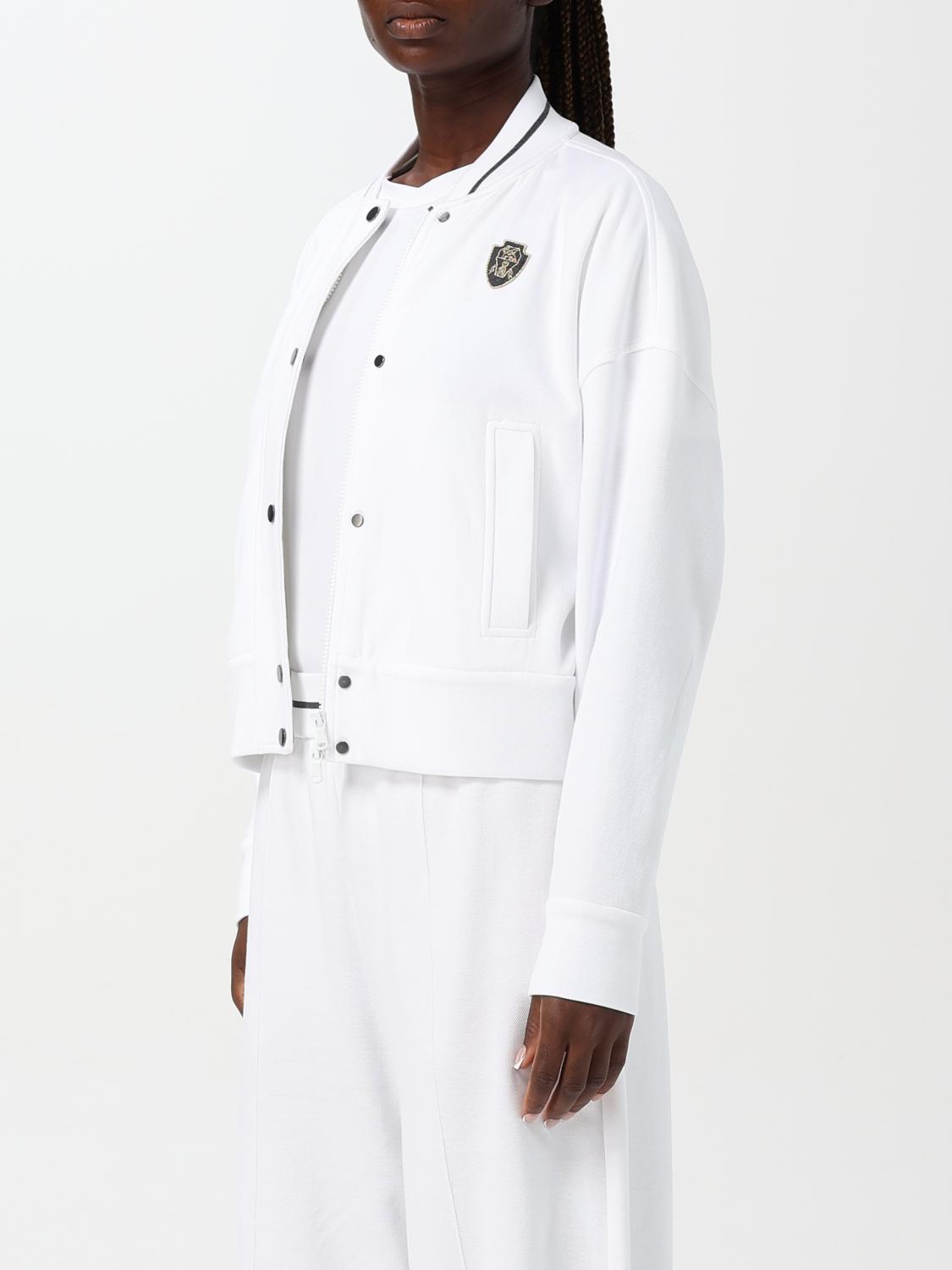 BRUNELLO CUCINELLI STRICKJACKE: Strickjacke damen Brunello Cucinelli, Weiß - Img 4