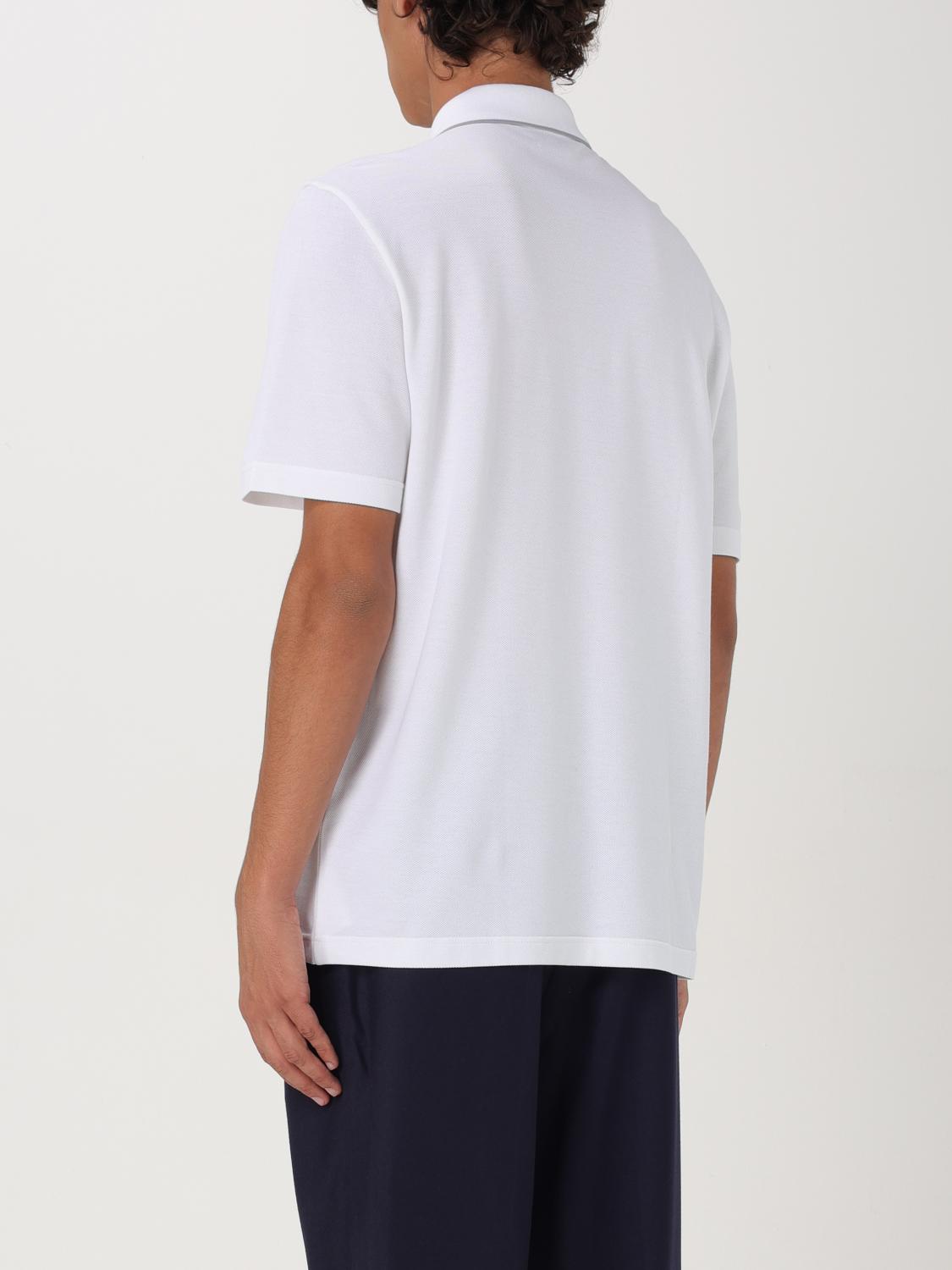 BRIONI POLO SHIRT: Polo shirt men Brioni, White - Img 2