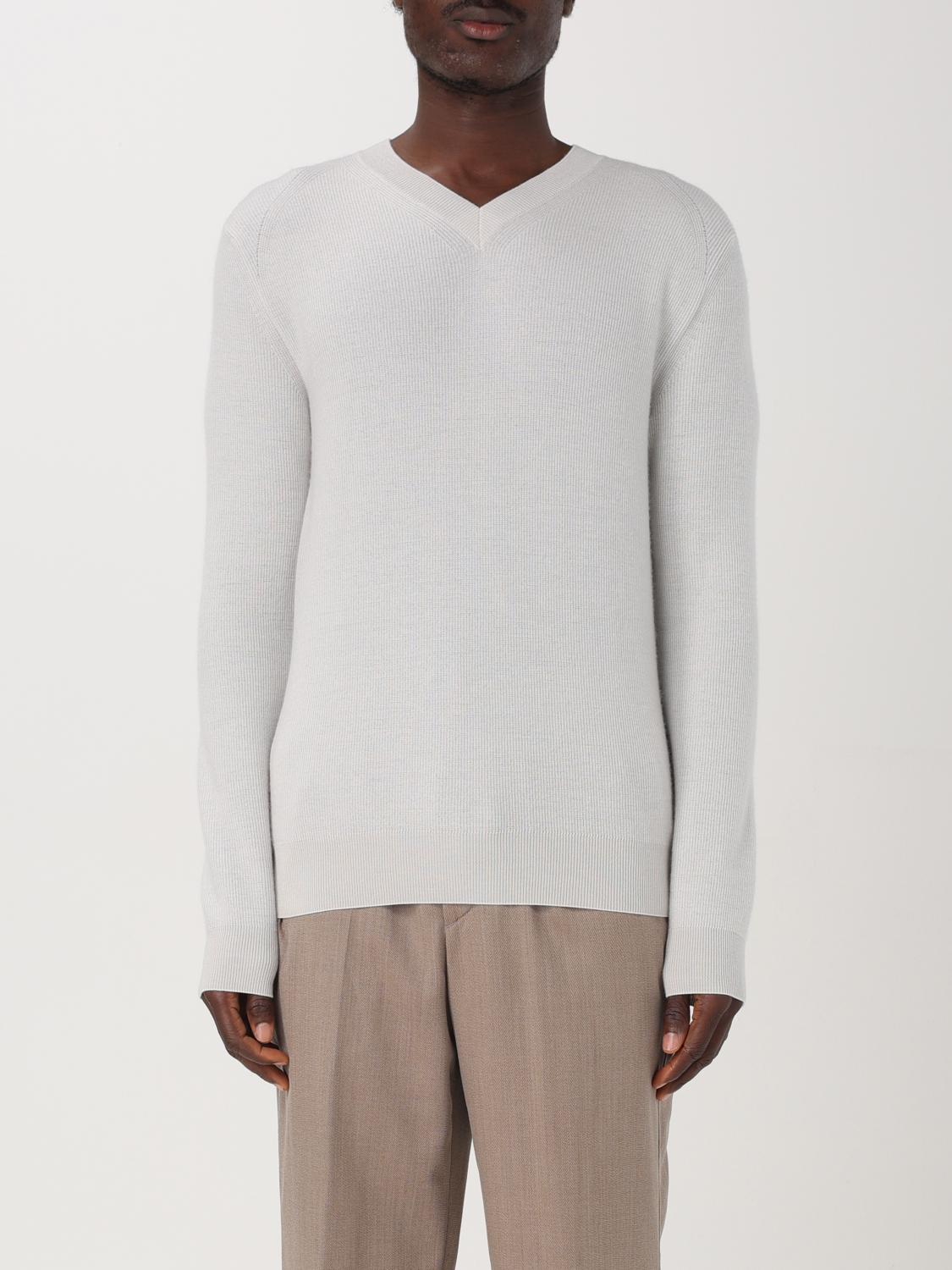 BRIONI SWEATER: Cardigan men Brioni, White - Img 1