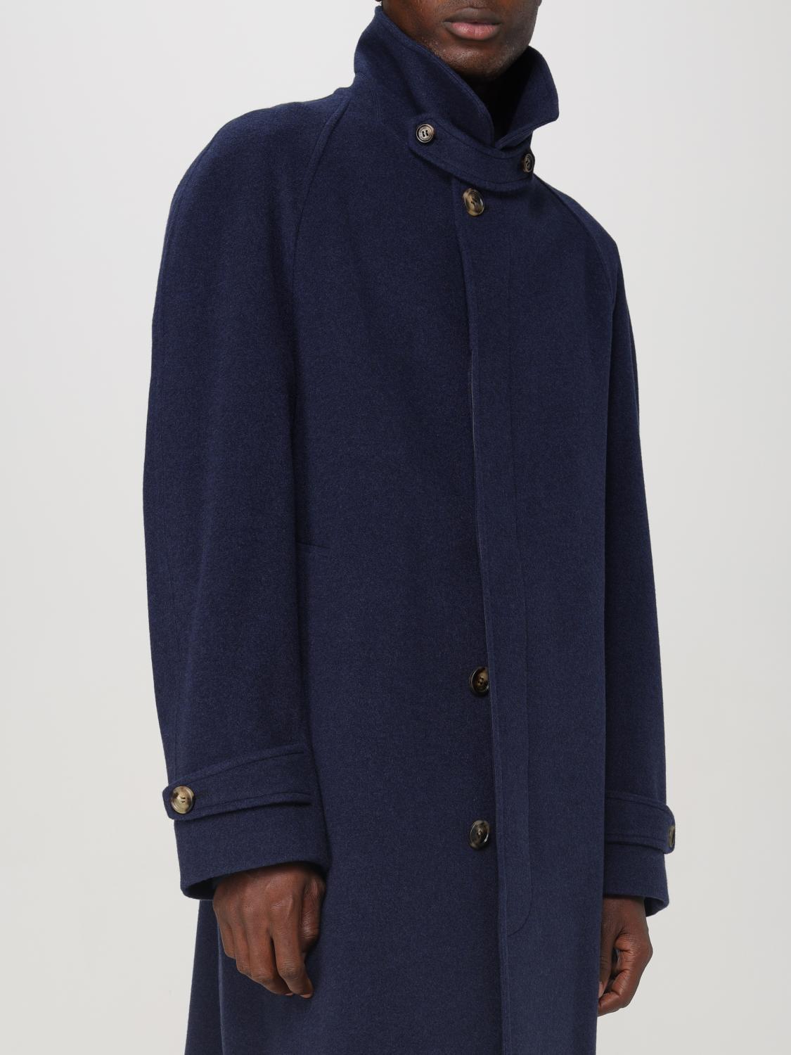 Brunello Cucinelli Trench coat men - Blue | MT4979137 | GIGLIO.COM