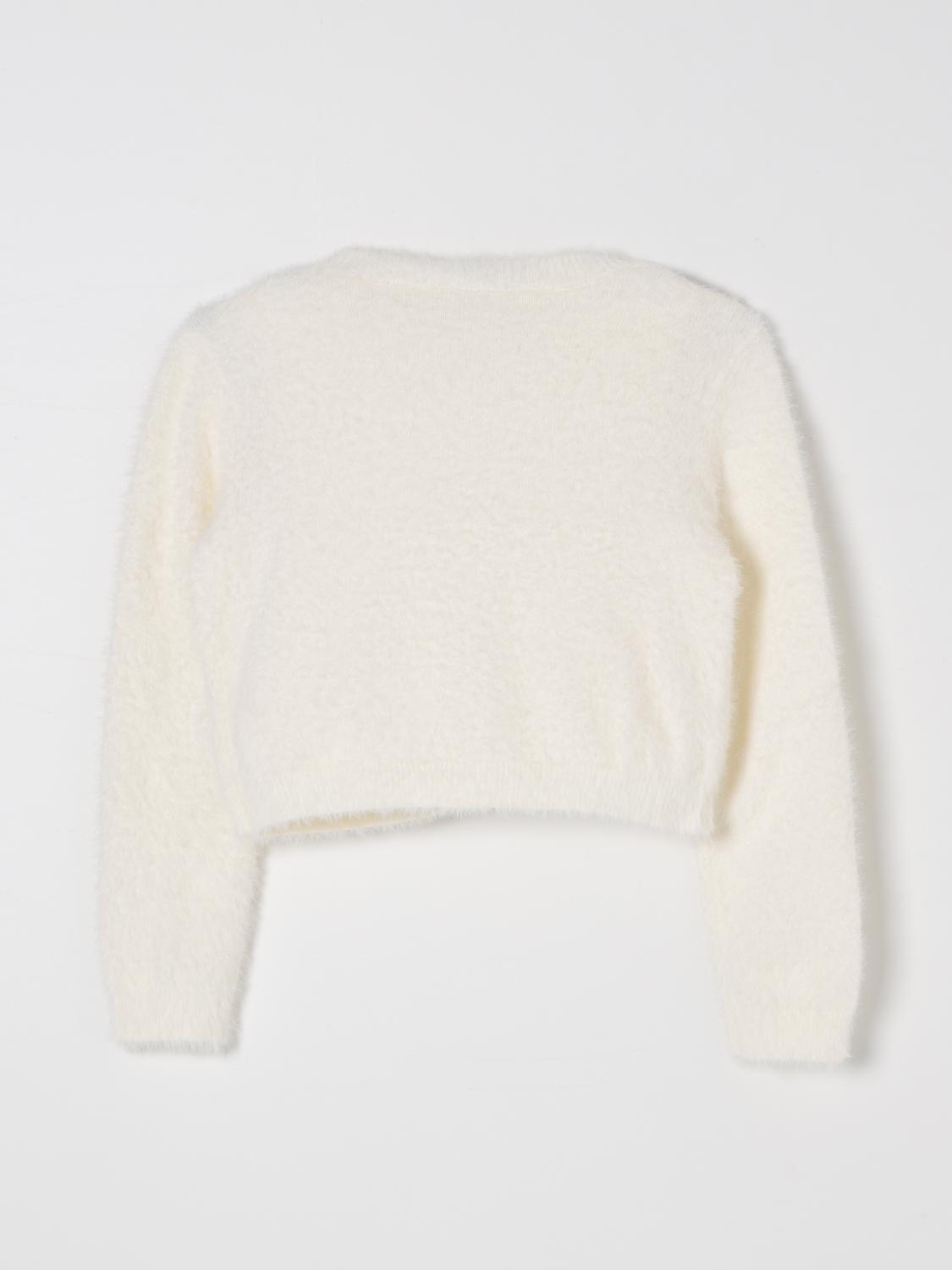 TWINSET SWEATER: Sweater kids Twinset, White - Img 2