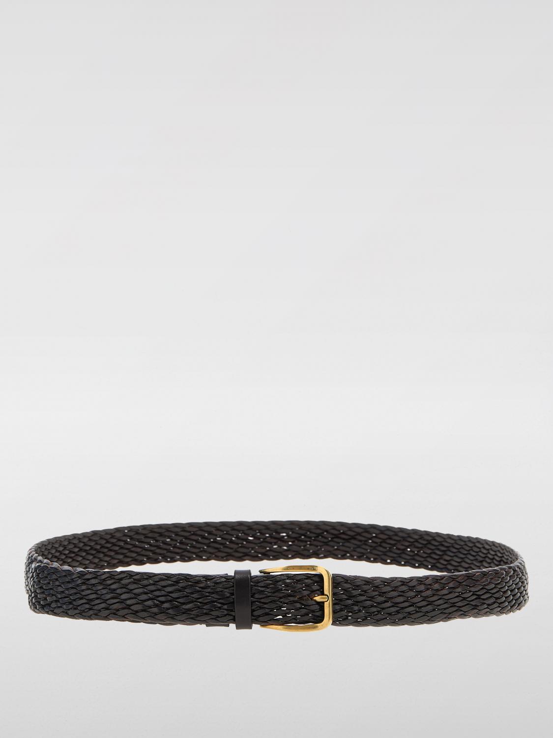 BRUNELLO CUCINELLI BELT: Belt men Brunello Cucinelli, Brown - Img 1