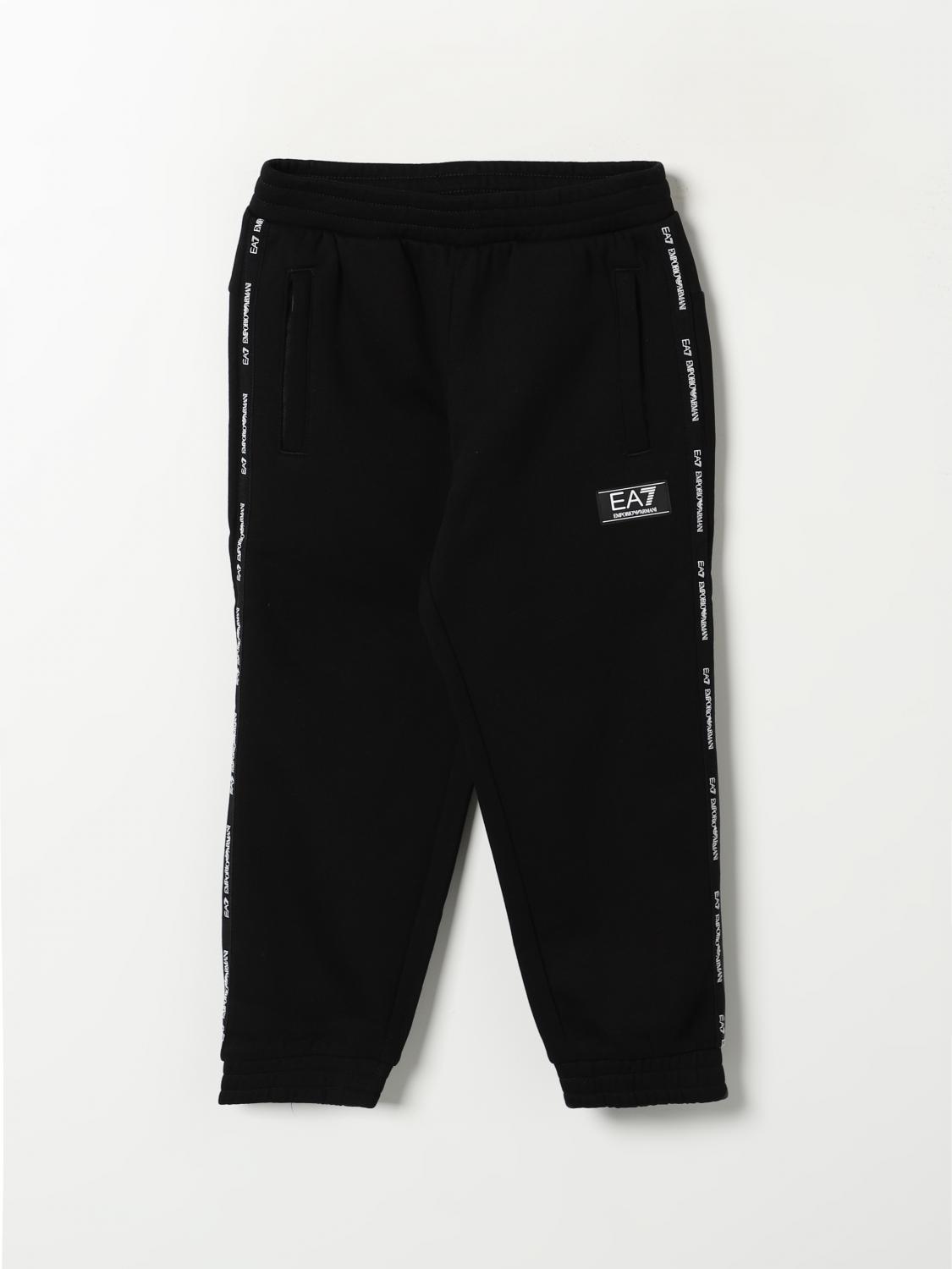 EA7 PANTALON: Pantalon enfant Ea7, Noir - Img 1