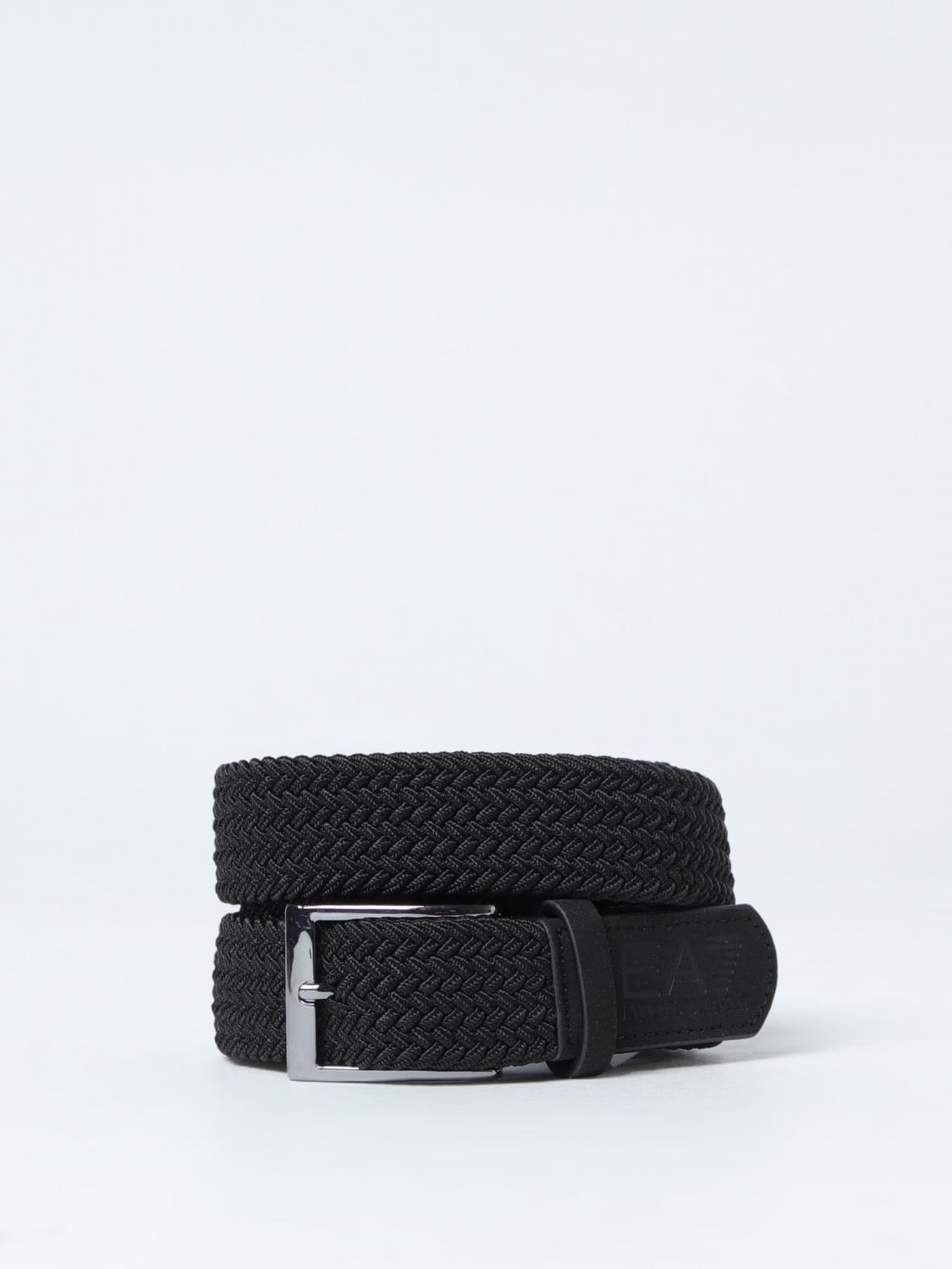 EA7 BELT: Belt men Ea7, Black - Img 1