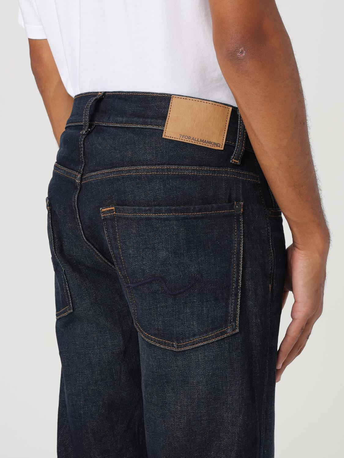 7 FOR ALL MANKIND JEANS: Jeans homme 7 For All Mankind, Bleu - Img 3