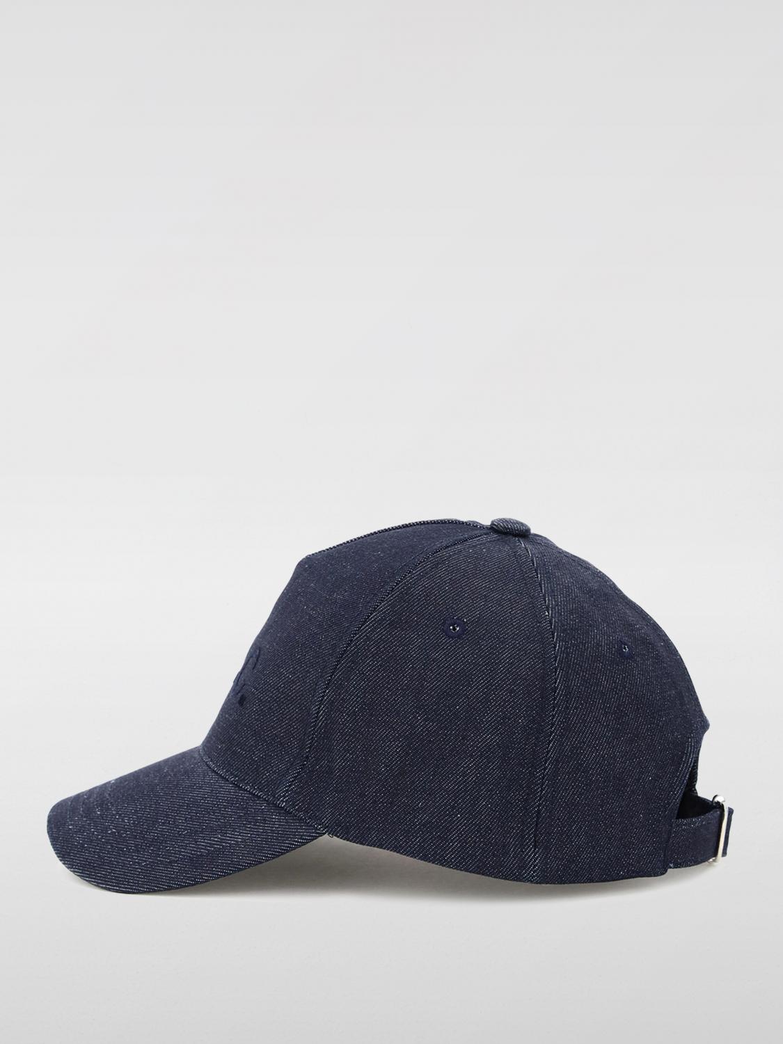 A.P.C. HAT: Hat men A.P.C., Denim - Img 3